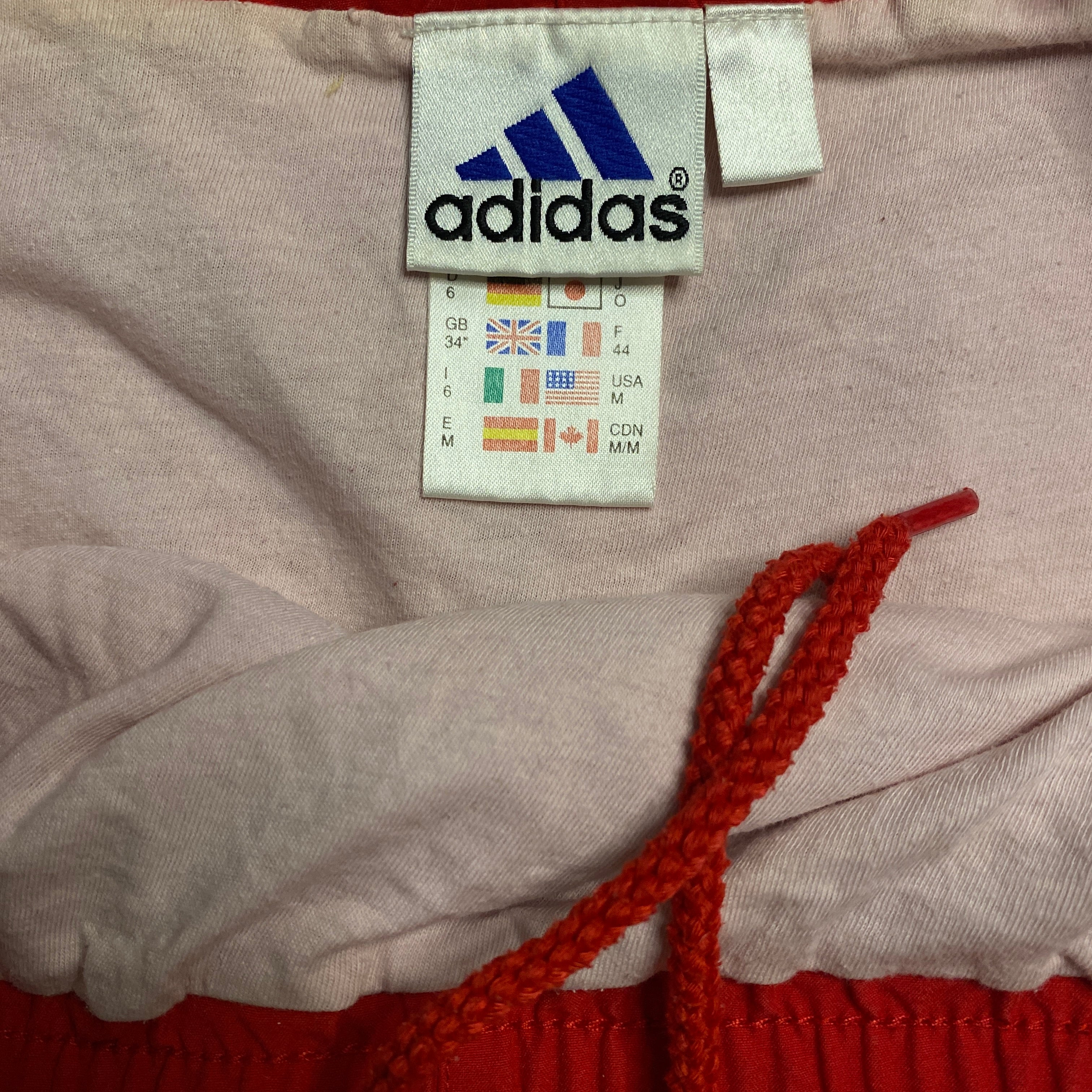 PANTALÓN CORTO ADIDAS ROJO