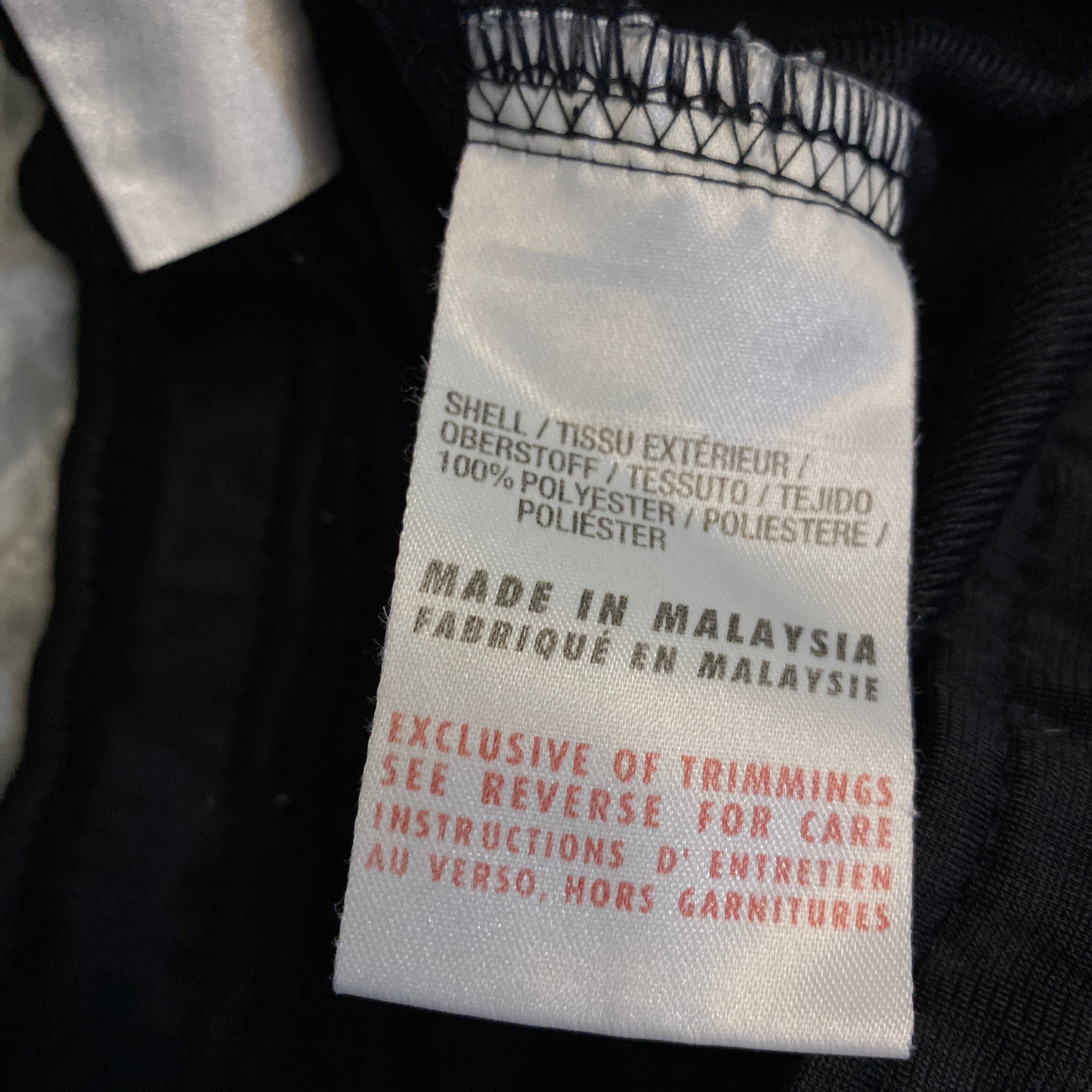 CHÁNDAL LARGO PUMA NEGRO