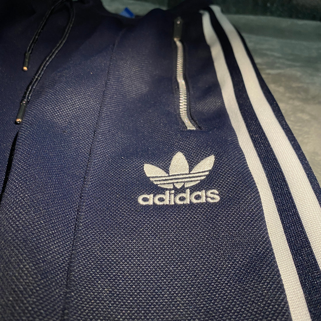 CHÁNDAL LARGO ADIDAS AZUL MARINO