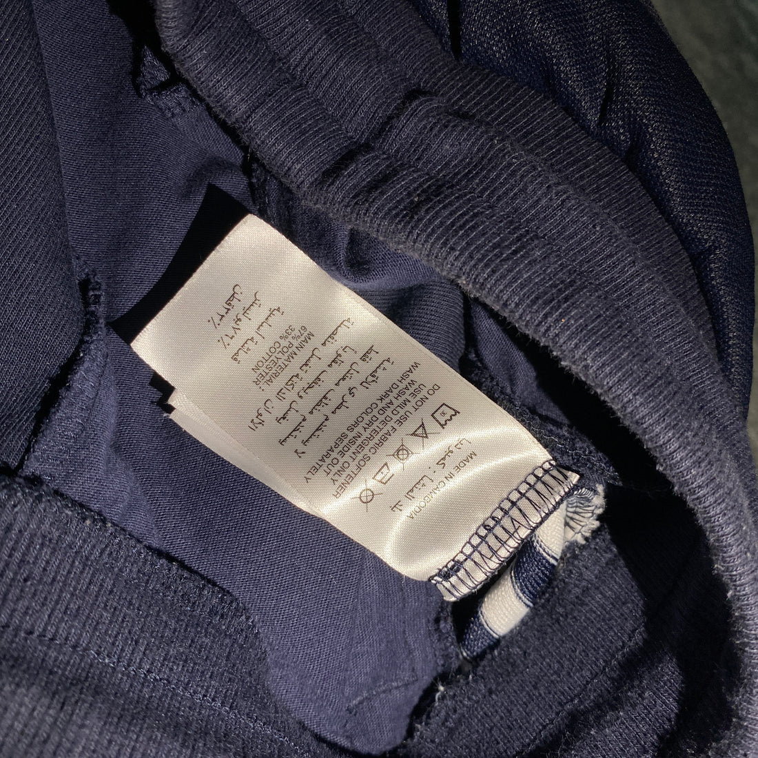 CHÁNDAL LARGO ADIDAS AZUL MARINO