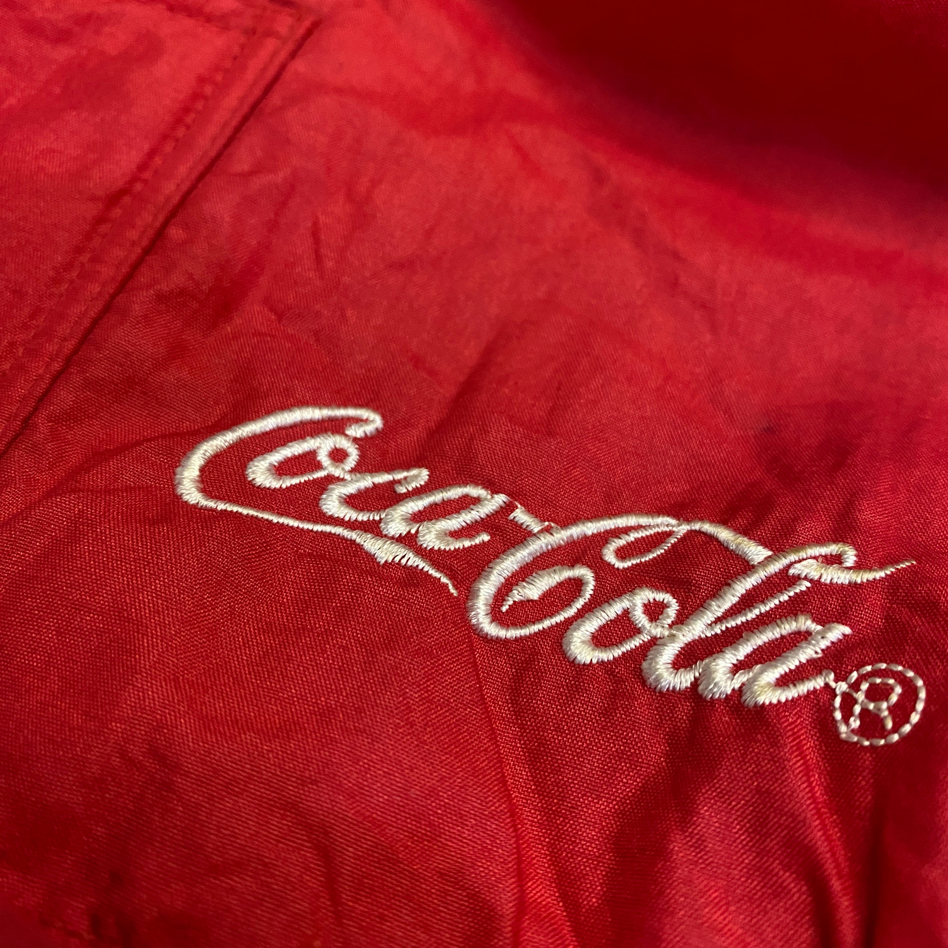 CHAQUETA COCA-COLA ROJO CON VERDE