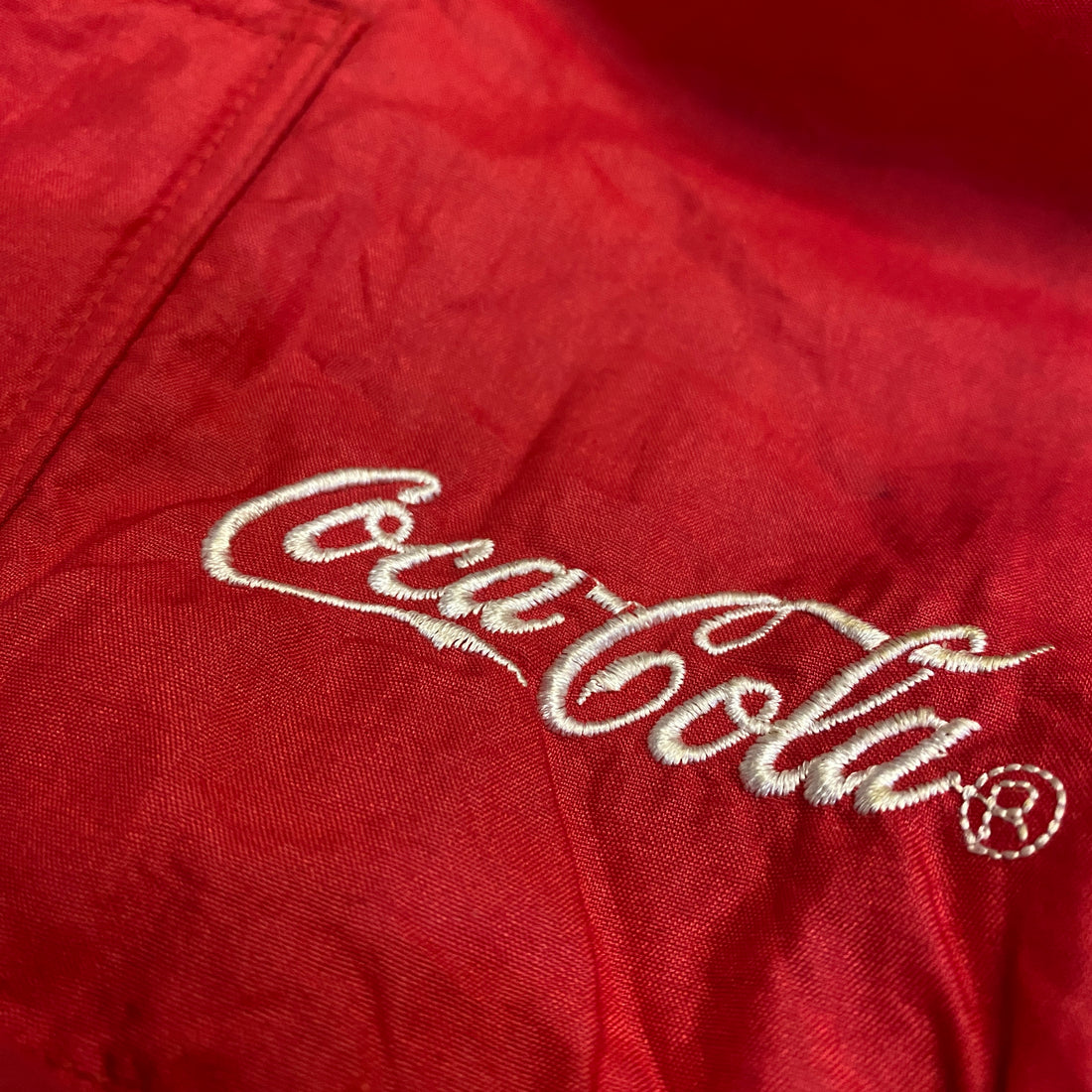 CHAQUETA COCA-COLA ROJO CON VERDE