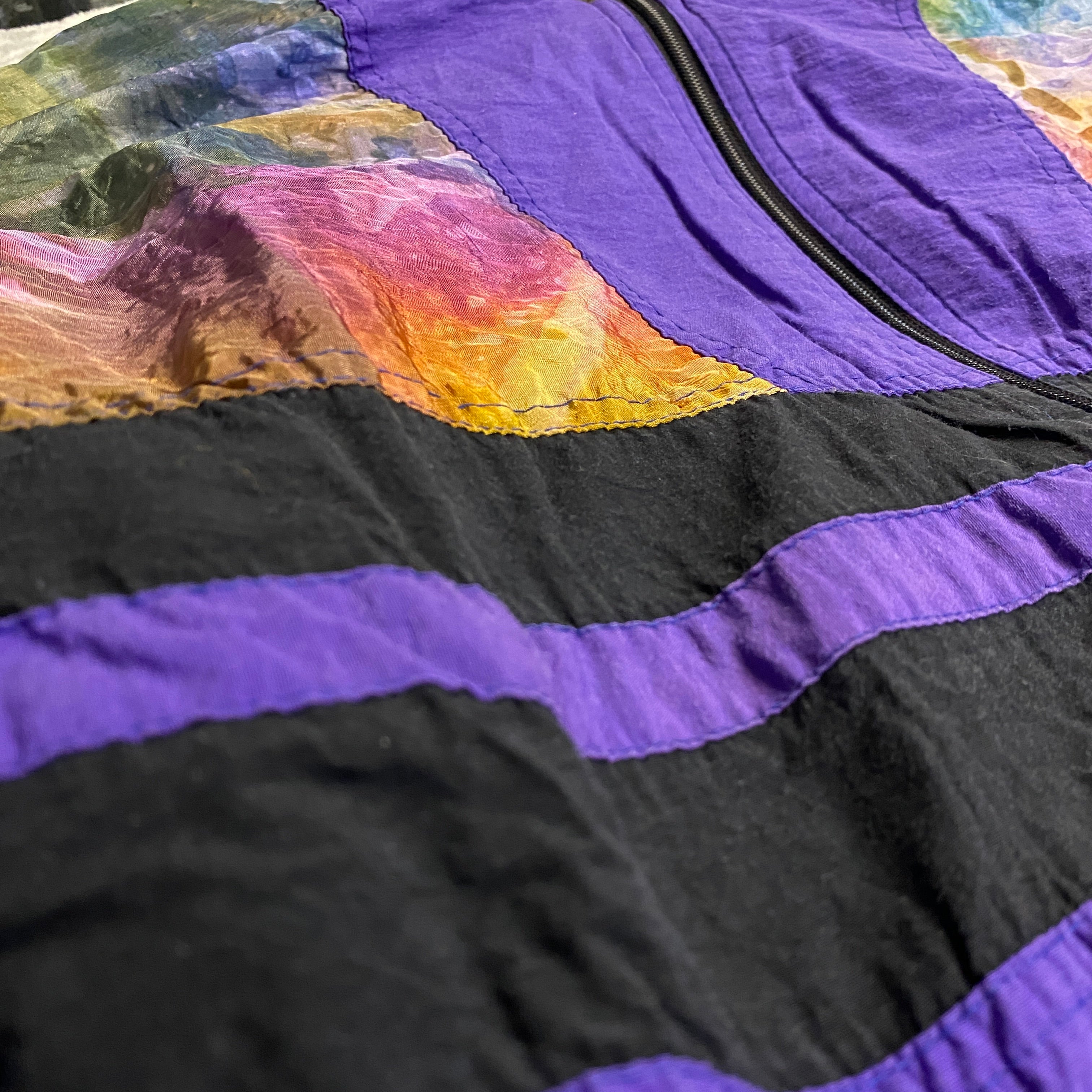 CHAQUETA RODEO MORADO MULTICOLOR