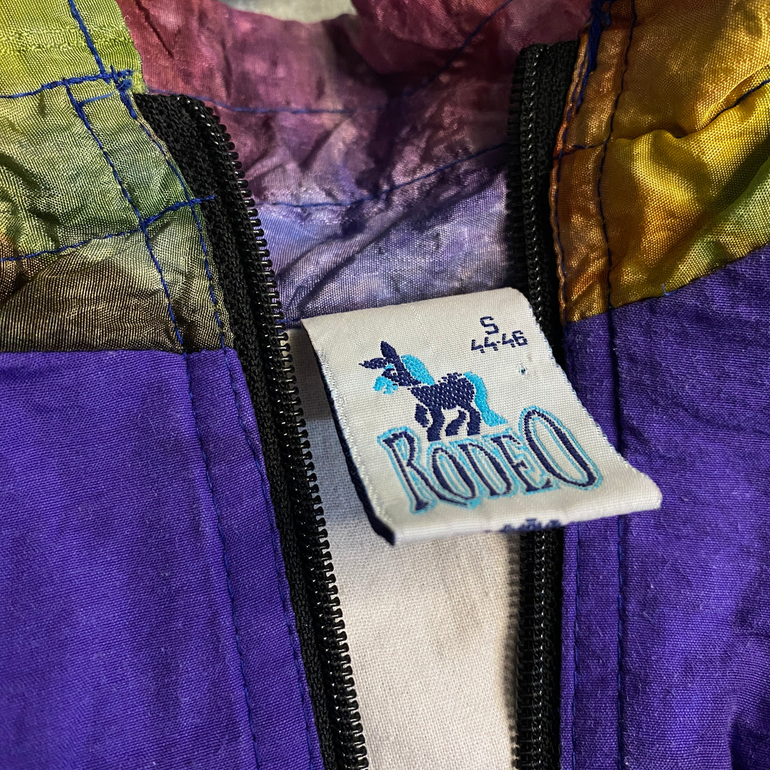 CHAQUETA RODEO MORADO MULTICOLOR