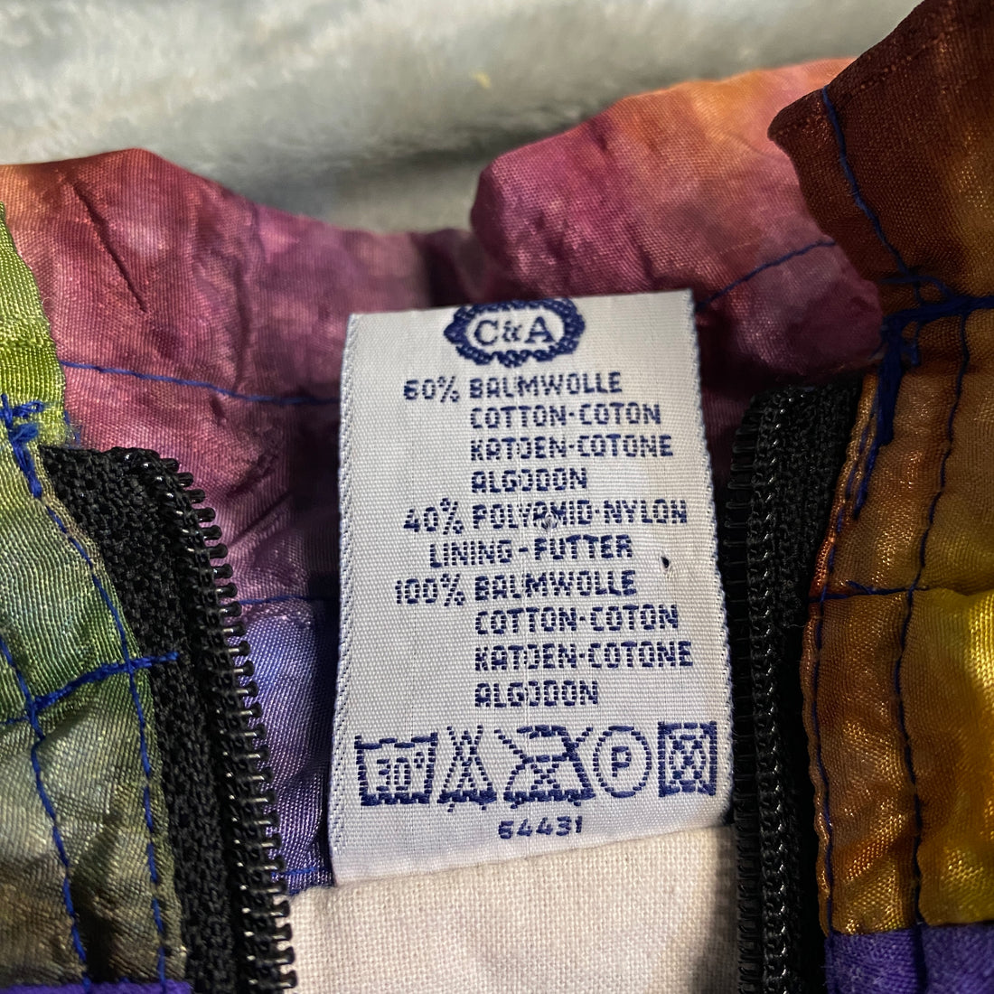 CHAQUETA RODEO MORADO MULTICOLOR