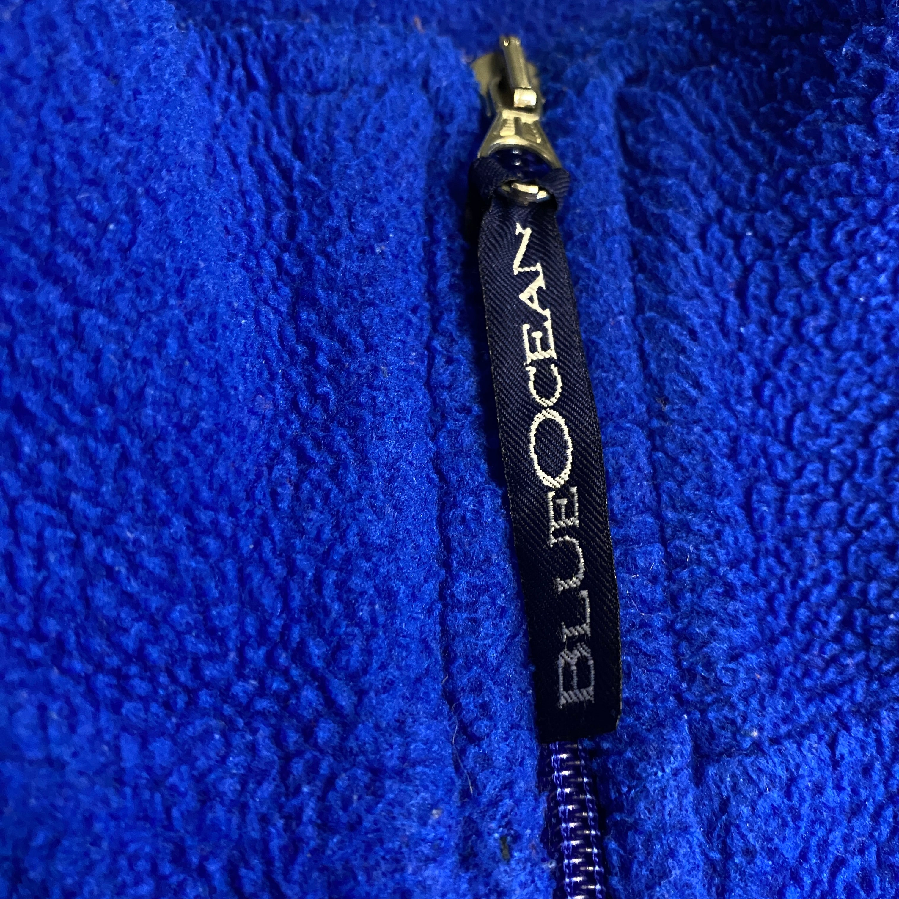 SUDADERA PILE AZUL FUERTE CLARO