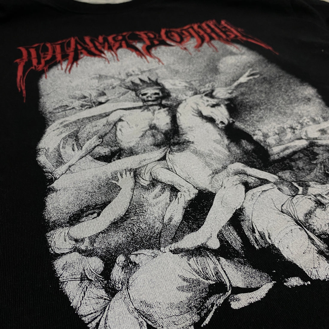 CAMISETA HERON PRESTON "DIAMOND PONY" NEGRO L