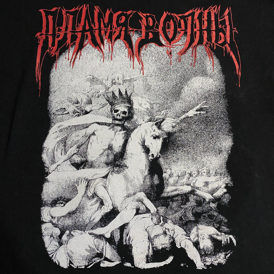 CAMISETA HERON PRESTON "DIAMOND PONY" NEGRO L