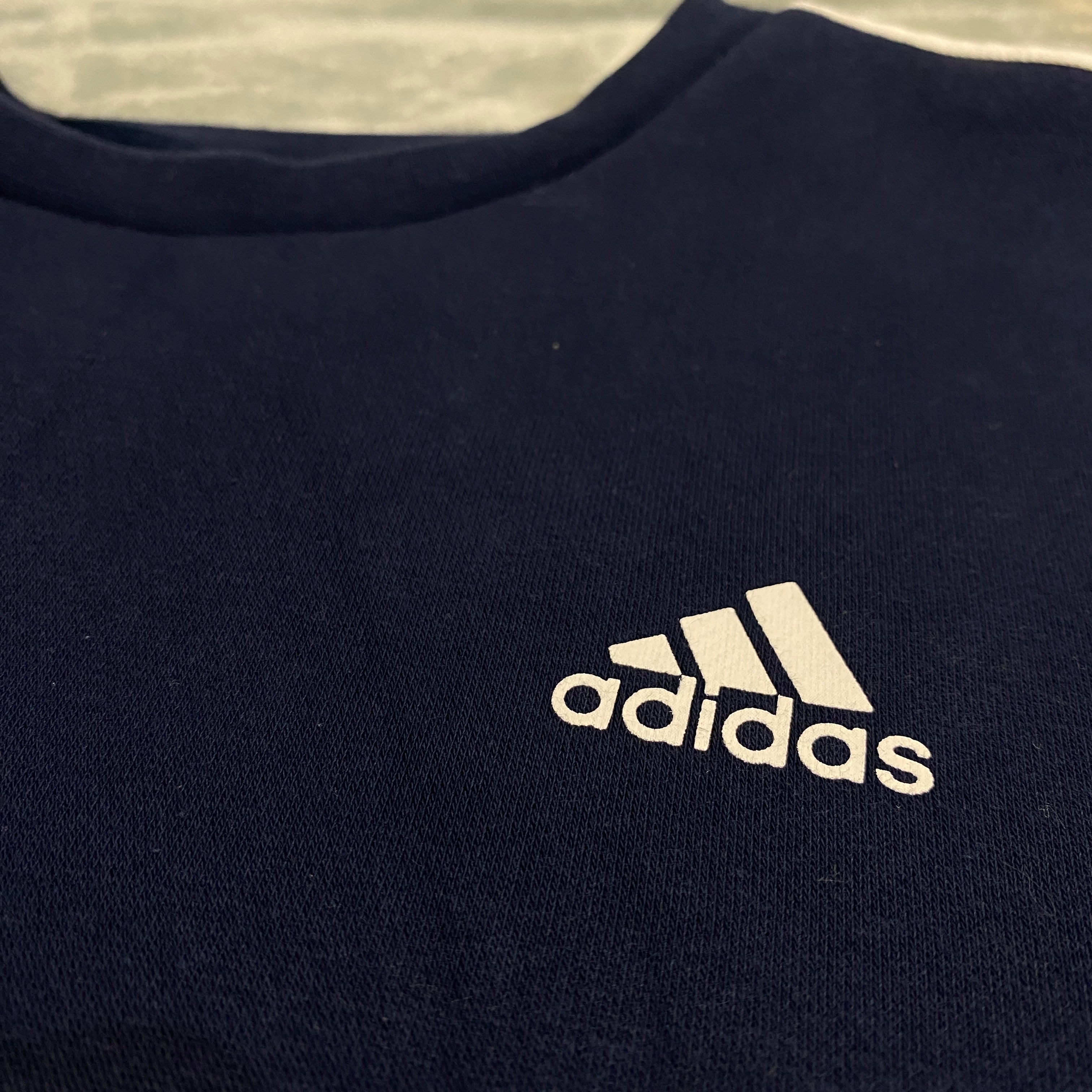 SUDADERA ADIDAS AZUL OSCURO M