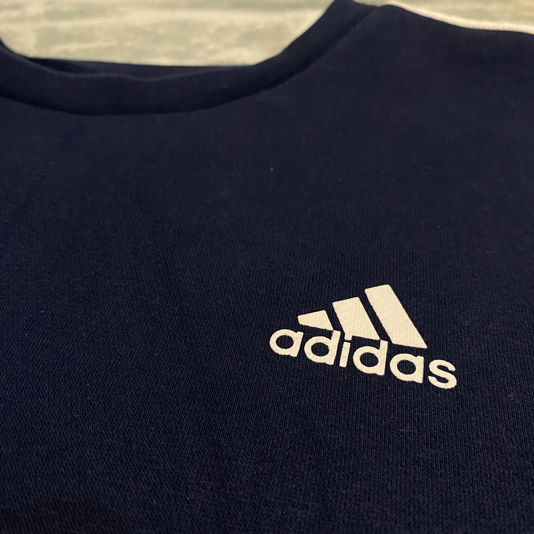 SUDADERA ADIDAS AZUL OSCURO M