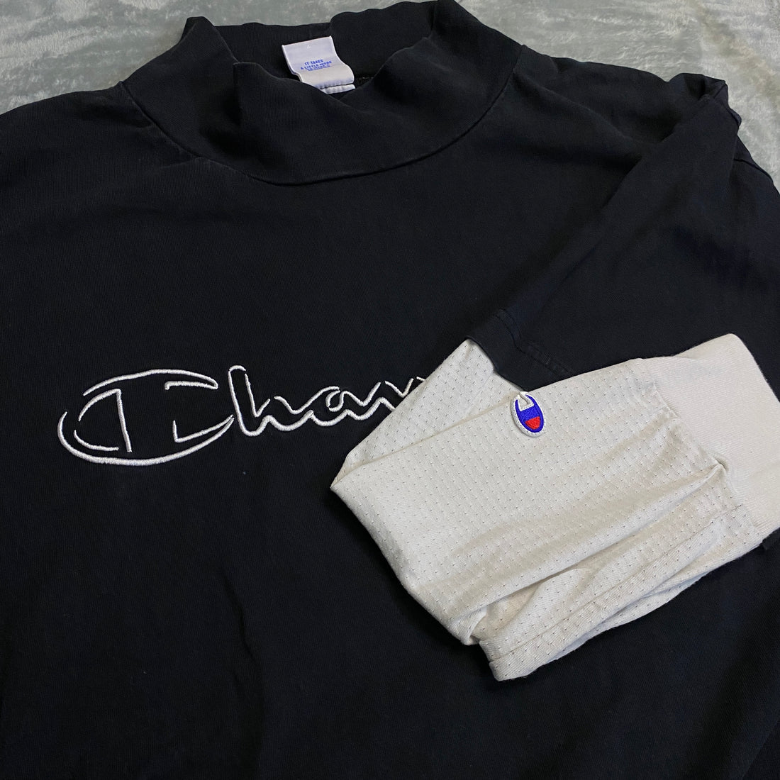 SUDADERA CHAMPION NEGRO TALLA L