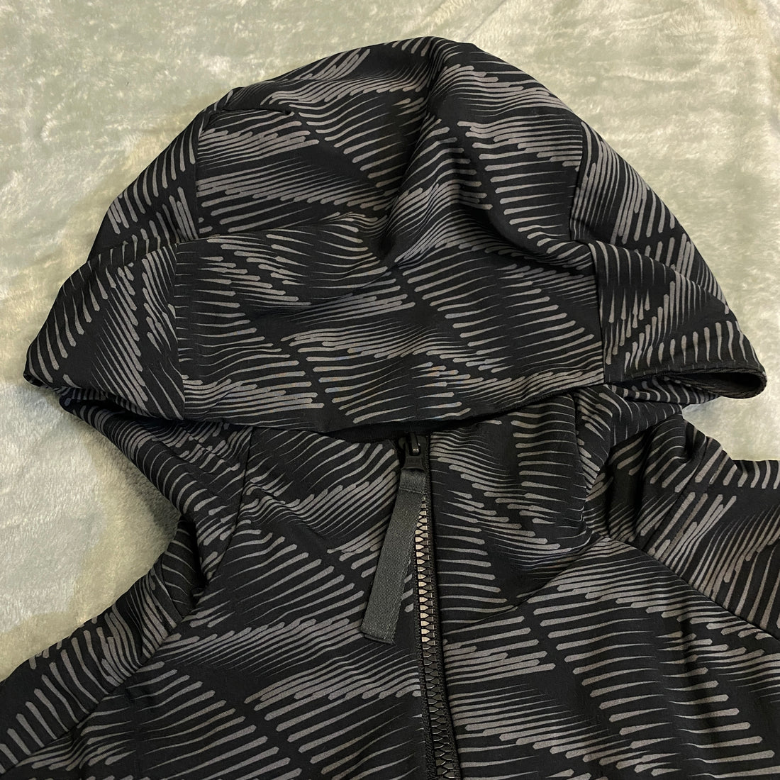 CHAQUETA ADIDAS NEGRO/GRIS OSCURO TALLA S