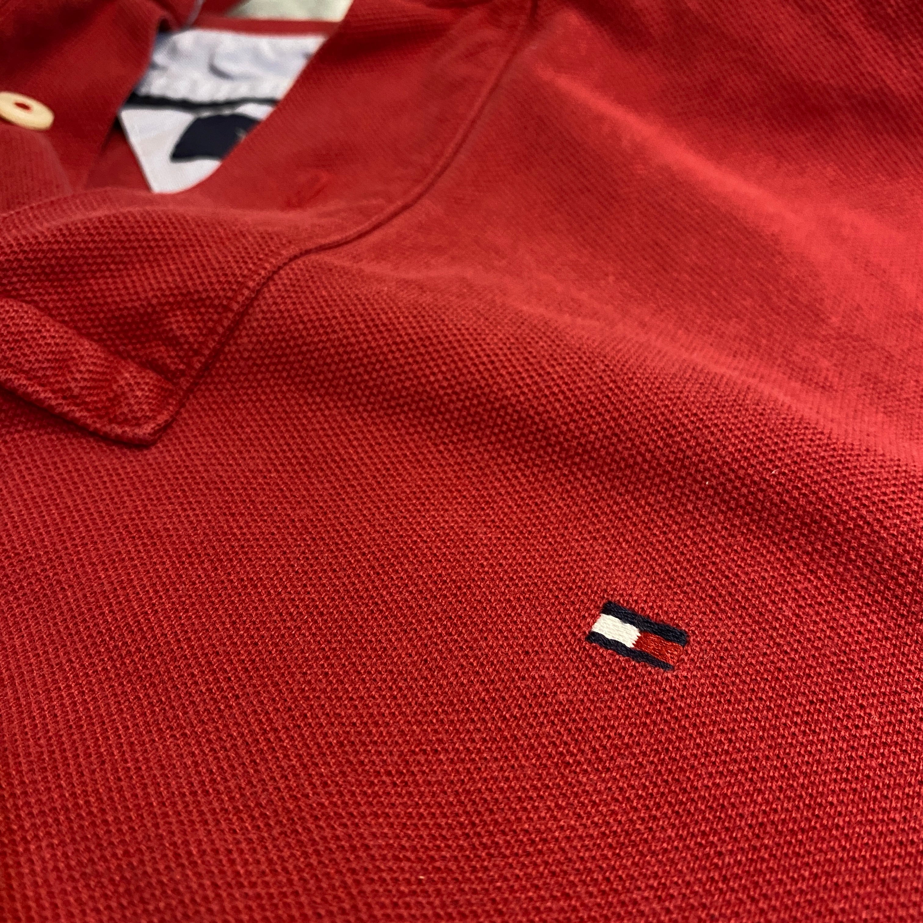 POLO TOMMY HILFIGER ROJO