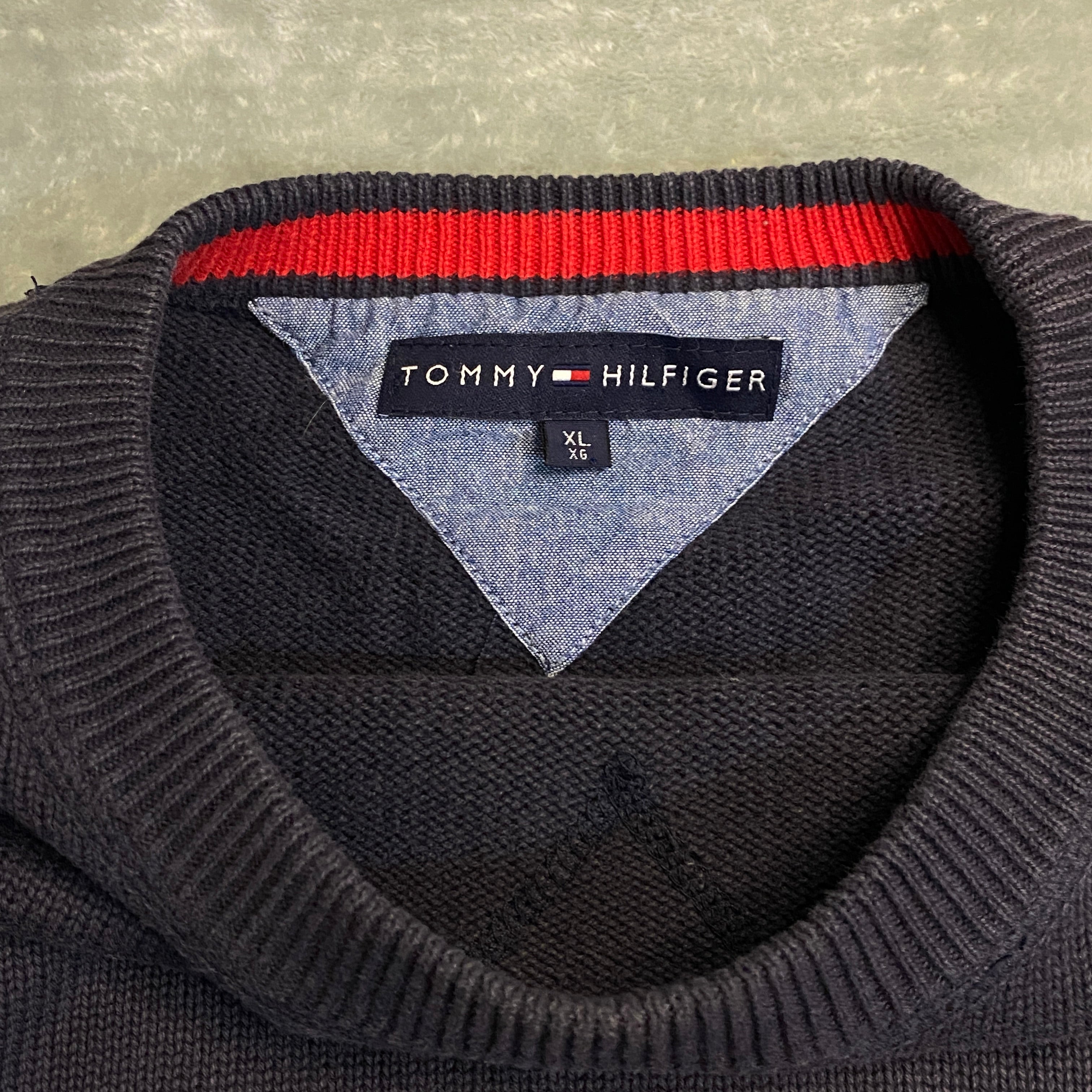 JERSEY TOMMY HILFIGER AZUL MARINO TALLA XL