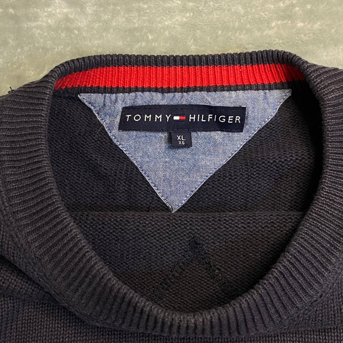 JERSEY TOMMY HILFIGER AZUL MARINO TALLA XL