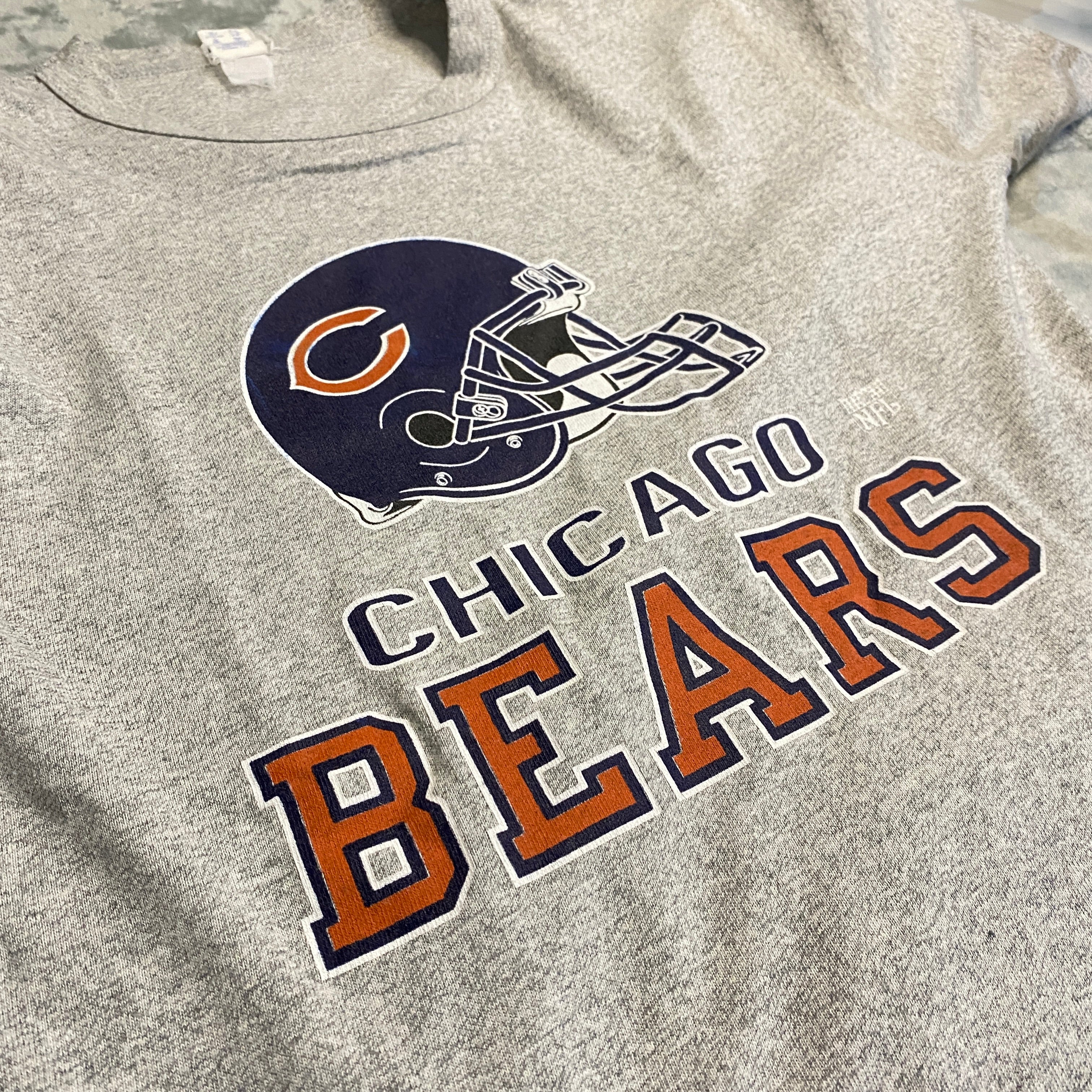 CAMISETA CHAMPION CHICAGO BEARS GRIS CLARO TALLA L