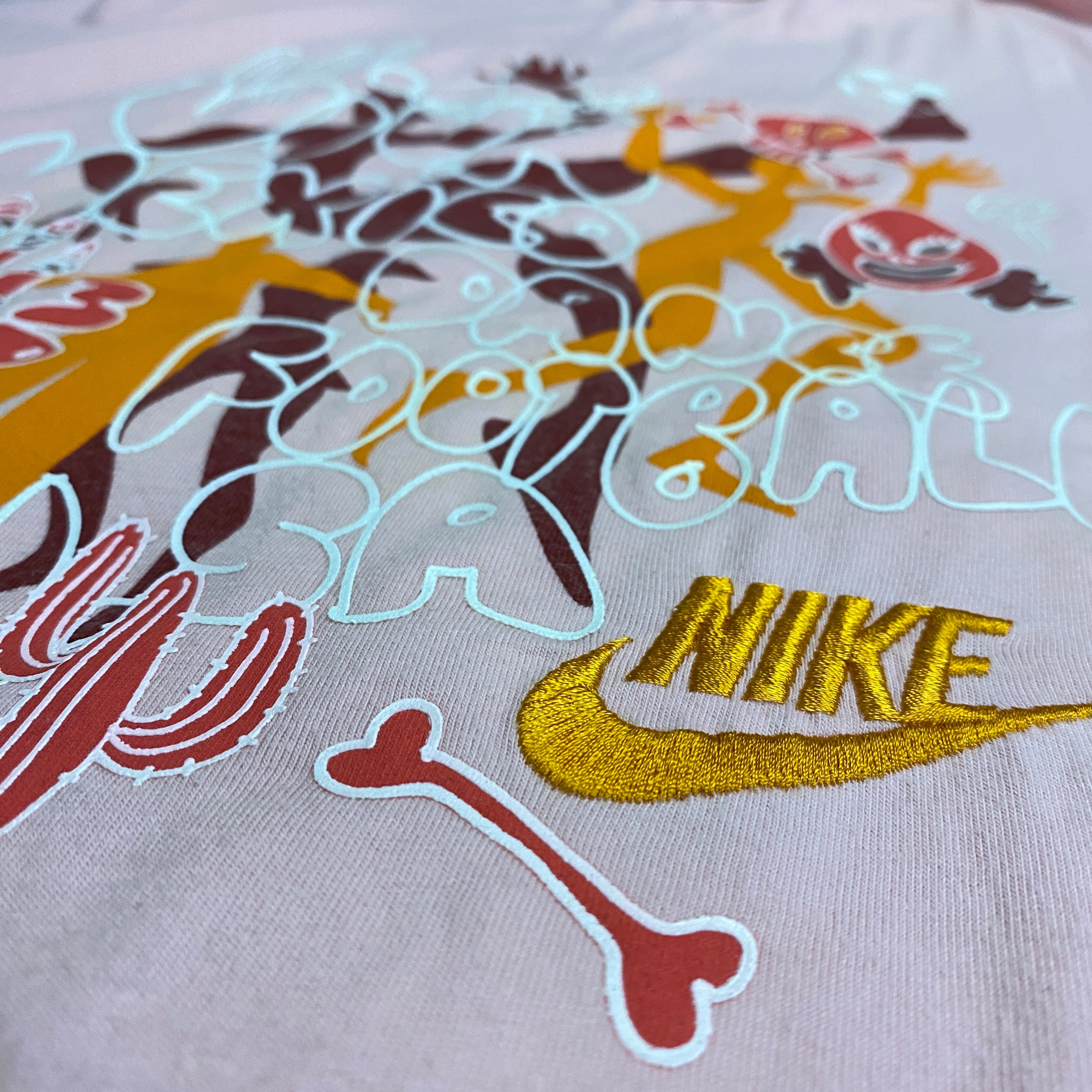 CAMISETA NIKE MÉXICO DANCE FOOTBALL ROSA PASTEL TALLA XL