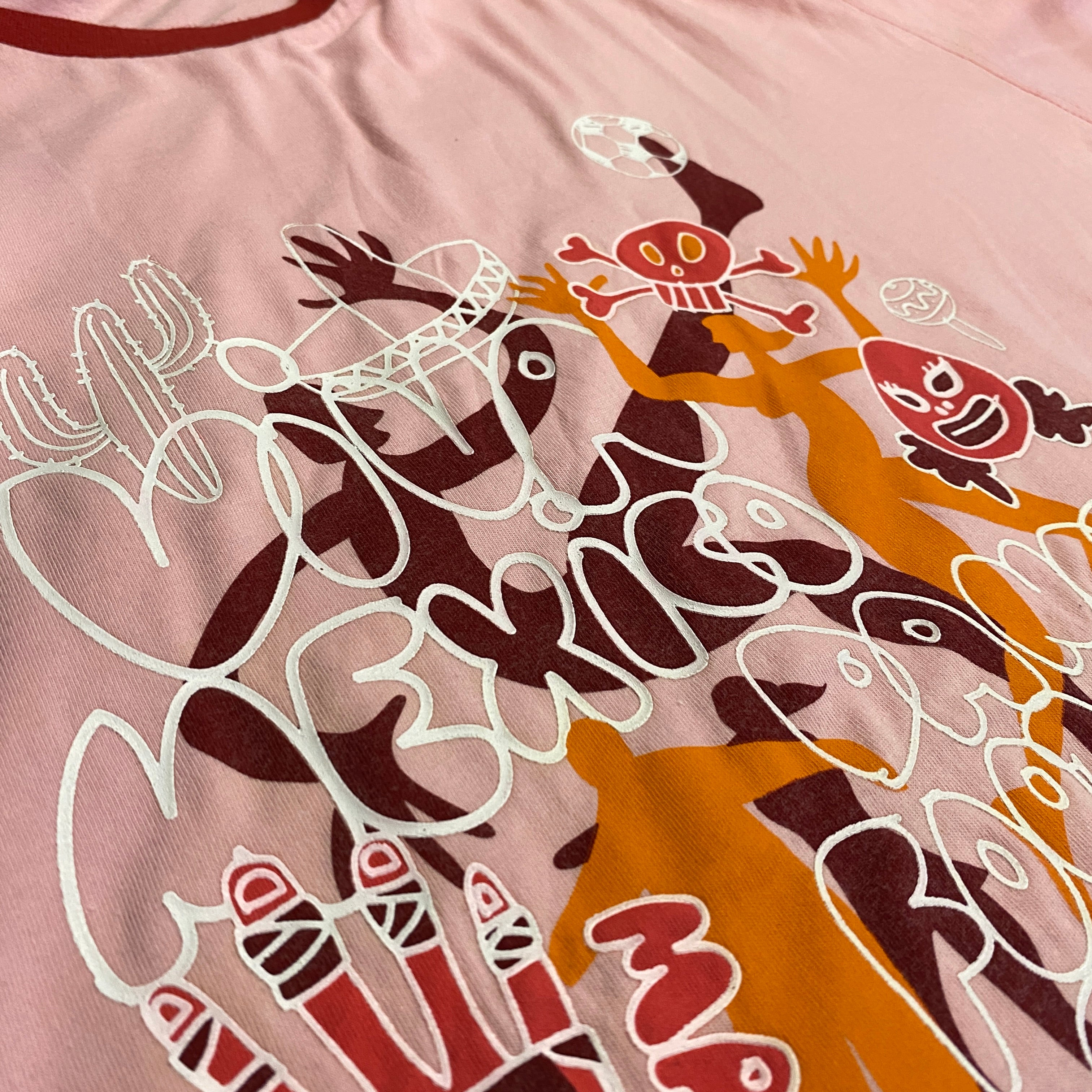 CAMISETA NIKE MÉXICO DANCE FOOTBALL ROSA PASTEL TALLA XL