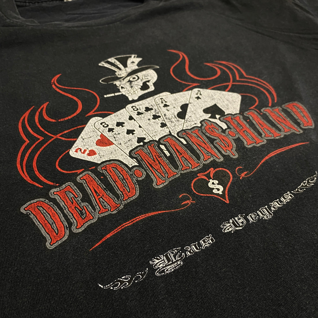 CAMISETA DEAD MAN'S HAND LAS VEGAS NEGRO TALLA XL