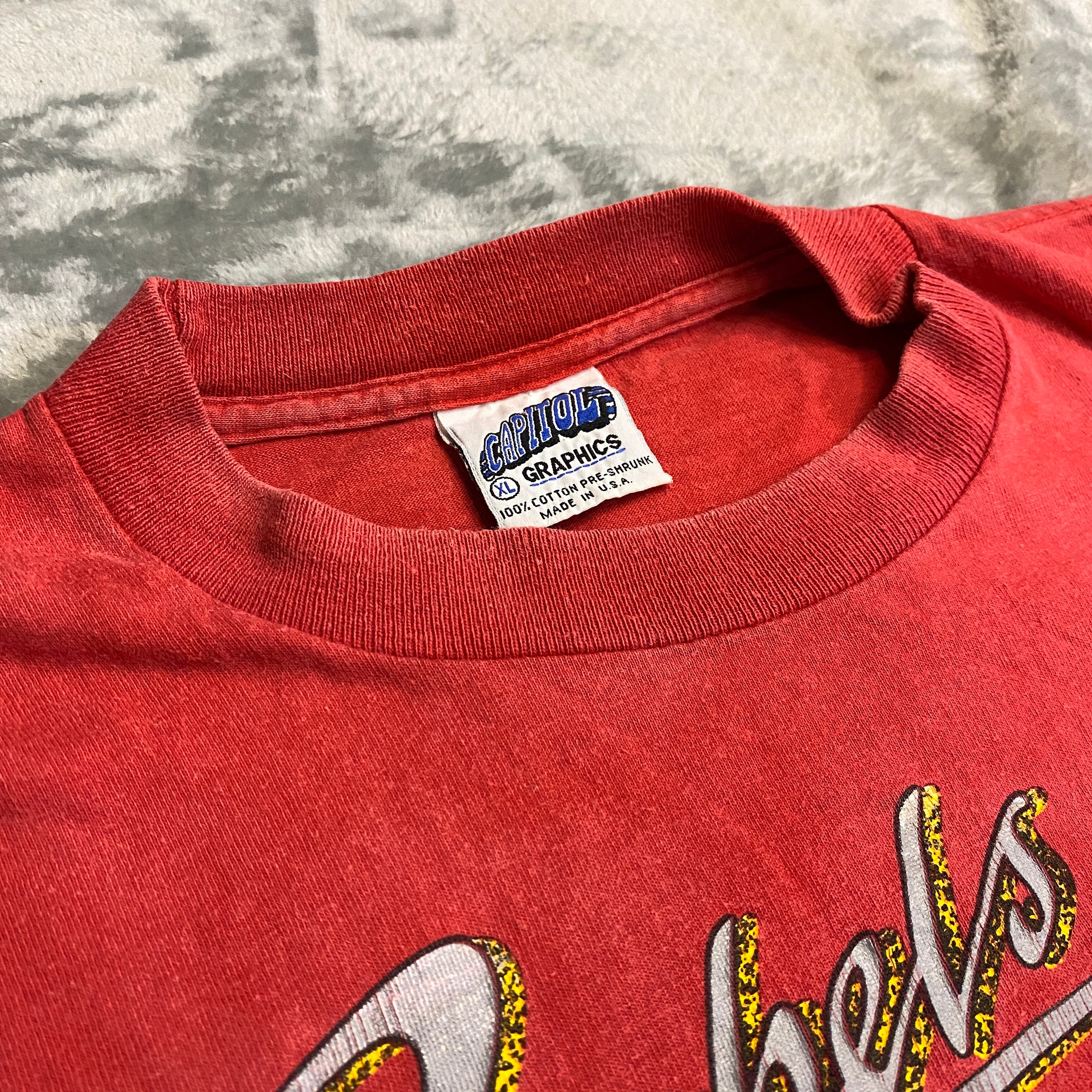 CAMISETA UNLV REBELS GNOMO LAS VEGAS ROJO TALLA XL