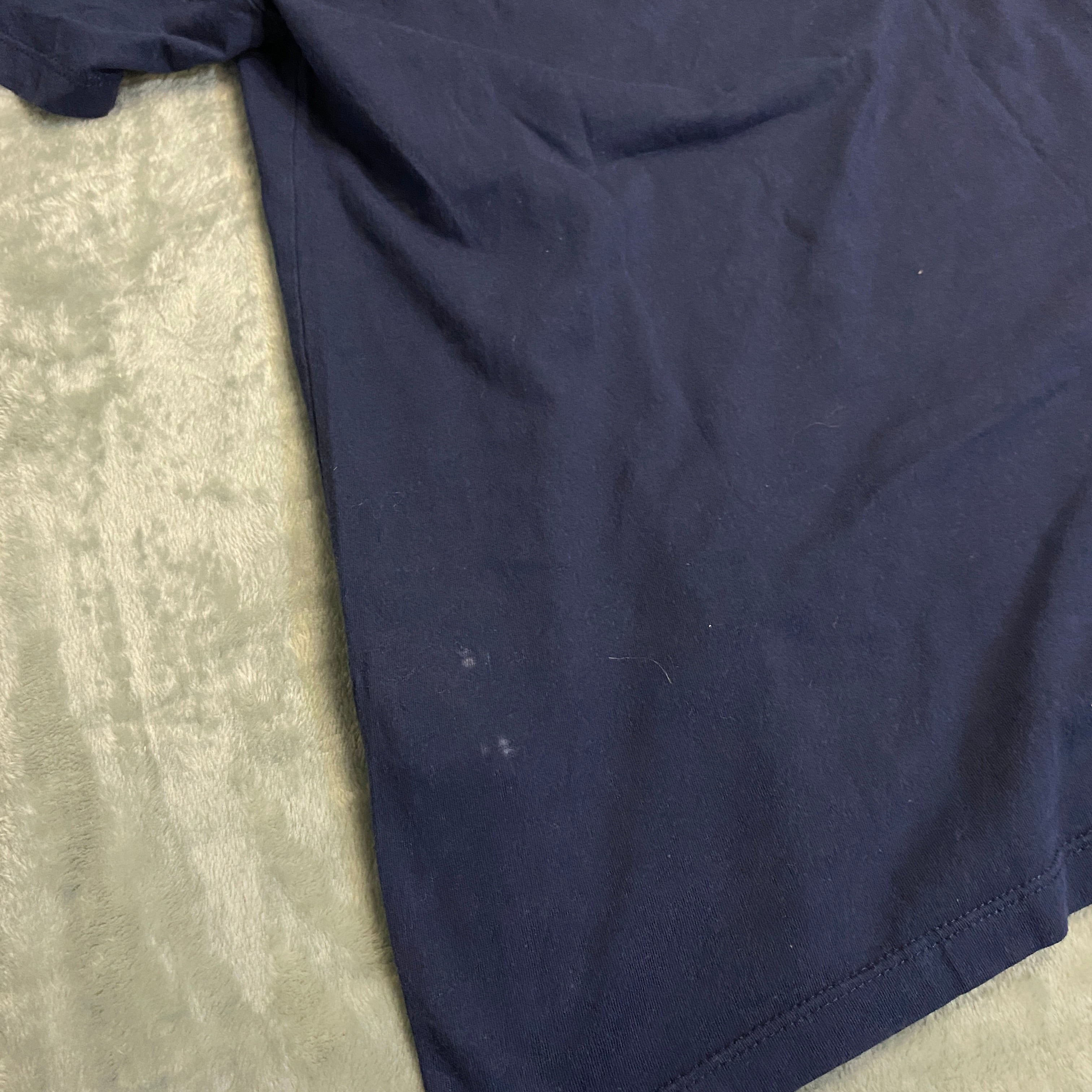 CAMISETA LEVI'S LOGO BOX NARANJA AZUL MARINO TALLA S