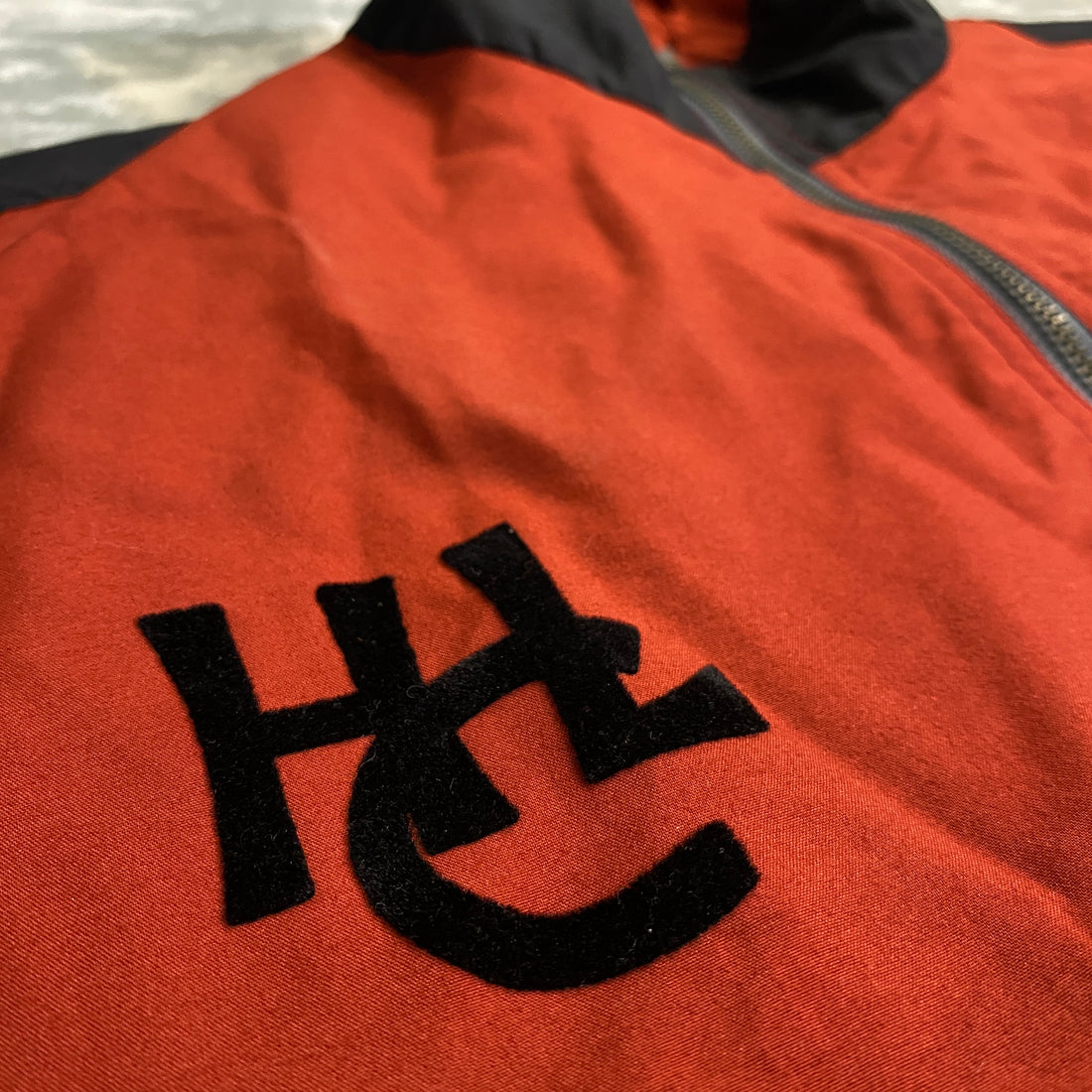 CHAMARRA HC LUDWIGSBURG GEHE BALANCE NARANJA NEGRO TALLA XL