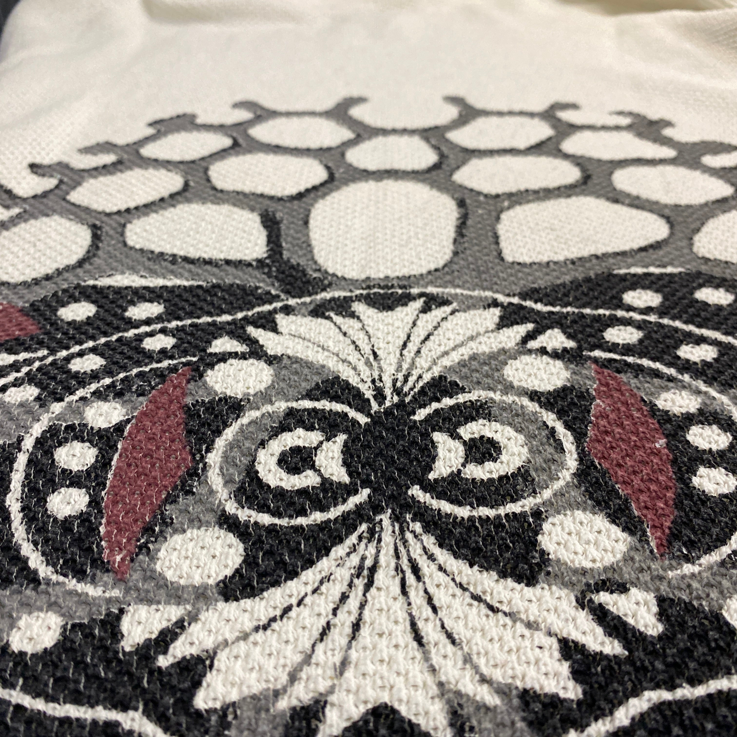 JERSEY JAGUAR LIFE WEAR MANDALA TURTLE NECK BEIGE TALLA L