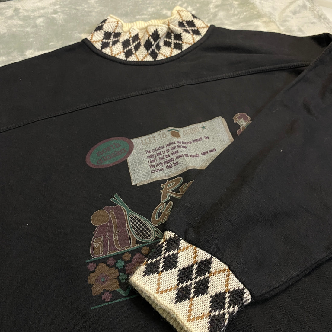 SUDADERA NORTH ALASKA REACHING CHANDALABU GATE BLACK TALLA L