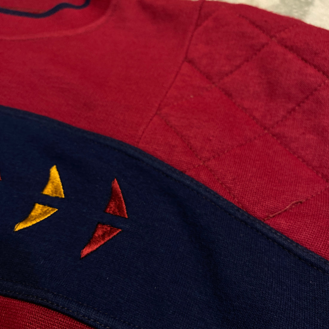 SUDADERA NORDIC WINTER IONVIMS CREW BURDEOS TALLA L