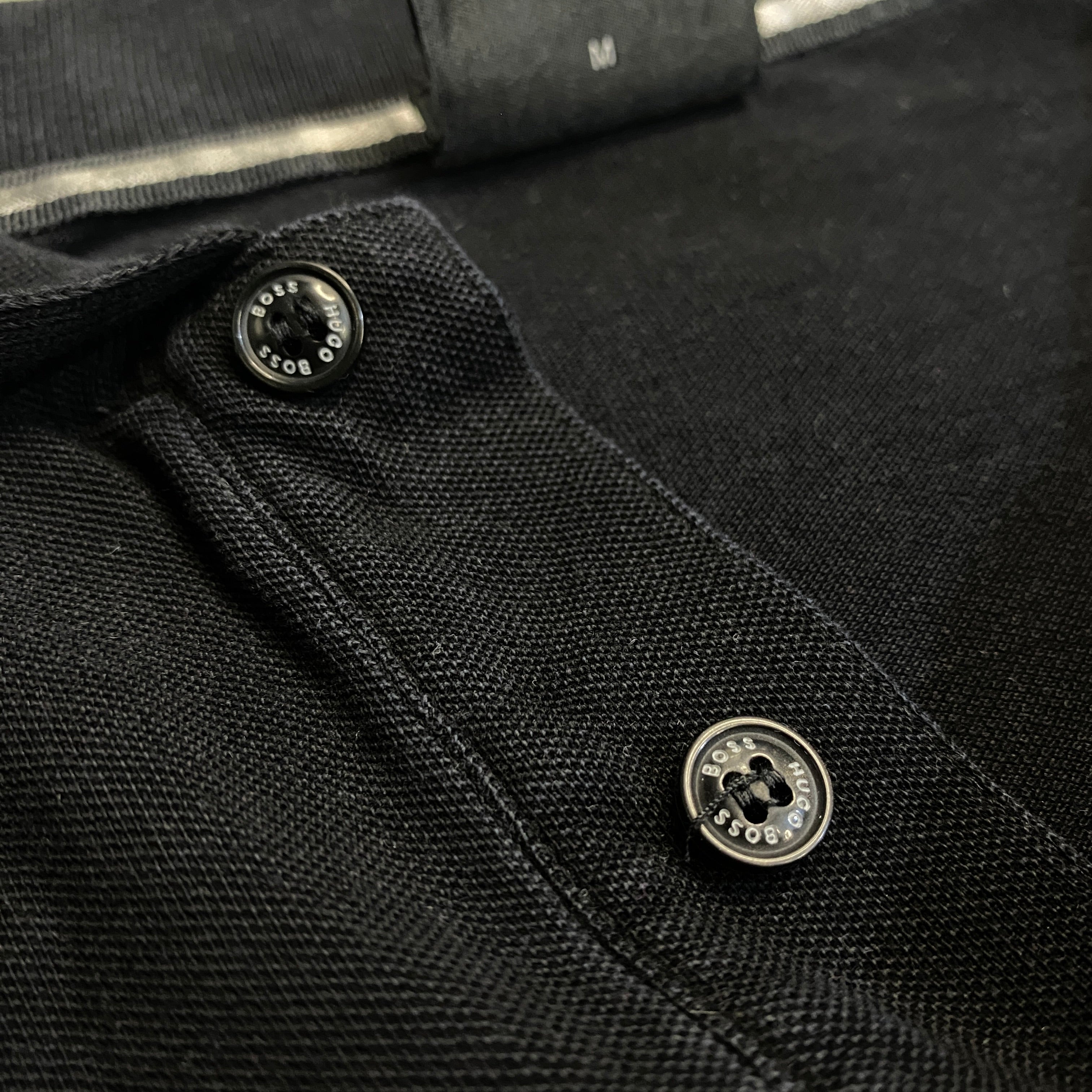 POLO BOSS NEGRO TALLA M