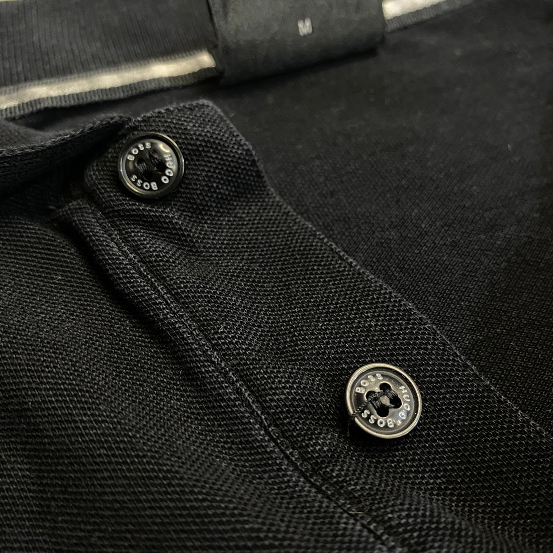 POLO BOSS NEGRO TALLA M