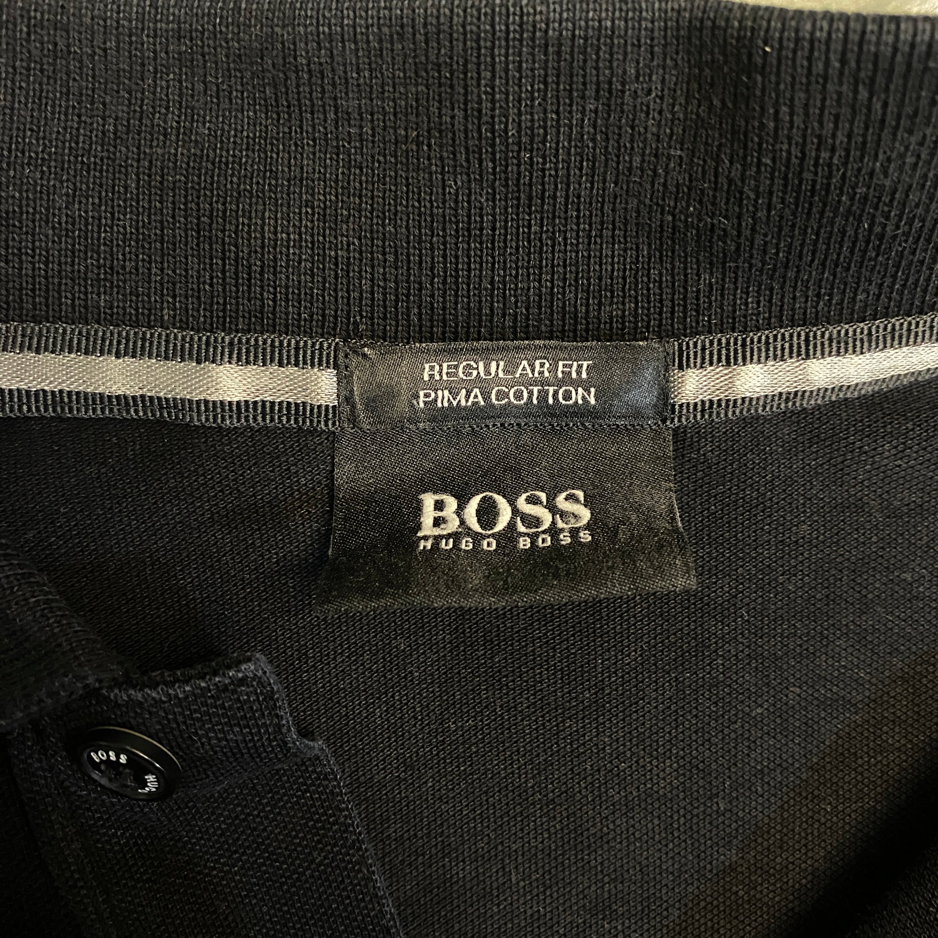 POLO BOSS NEGRO TALLA M