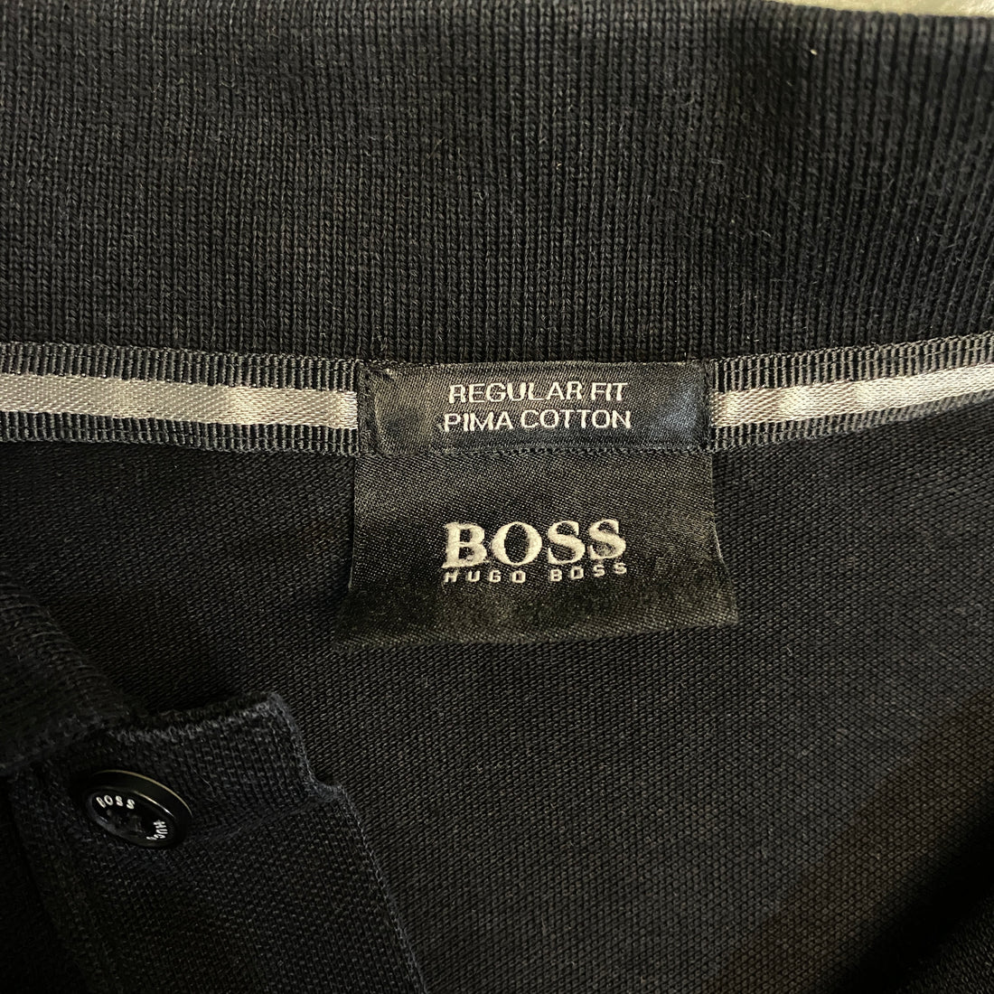 POLO BOSS NEGRO TALLA M