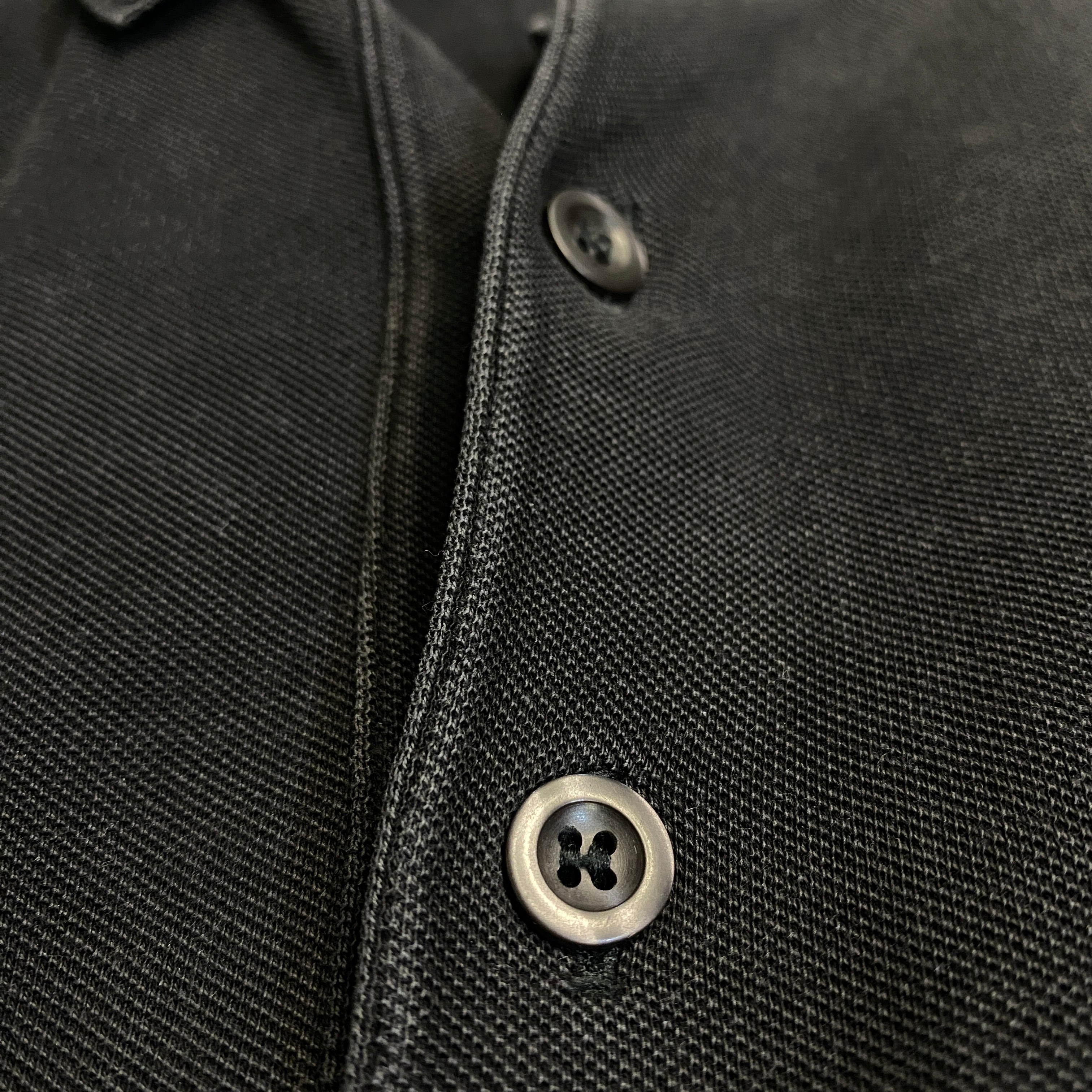 POLO LARGO HUGO BOSS NEGRO TALLA L