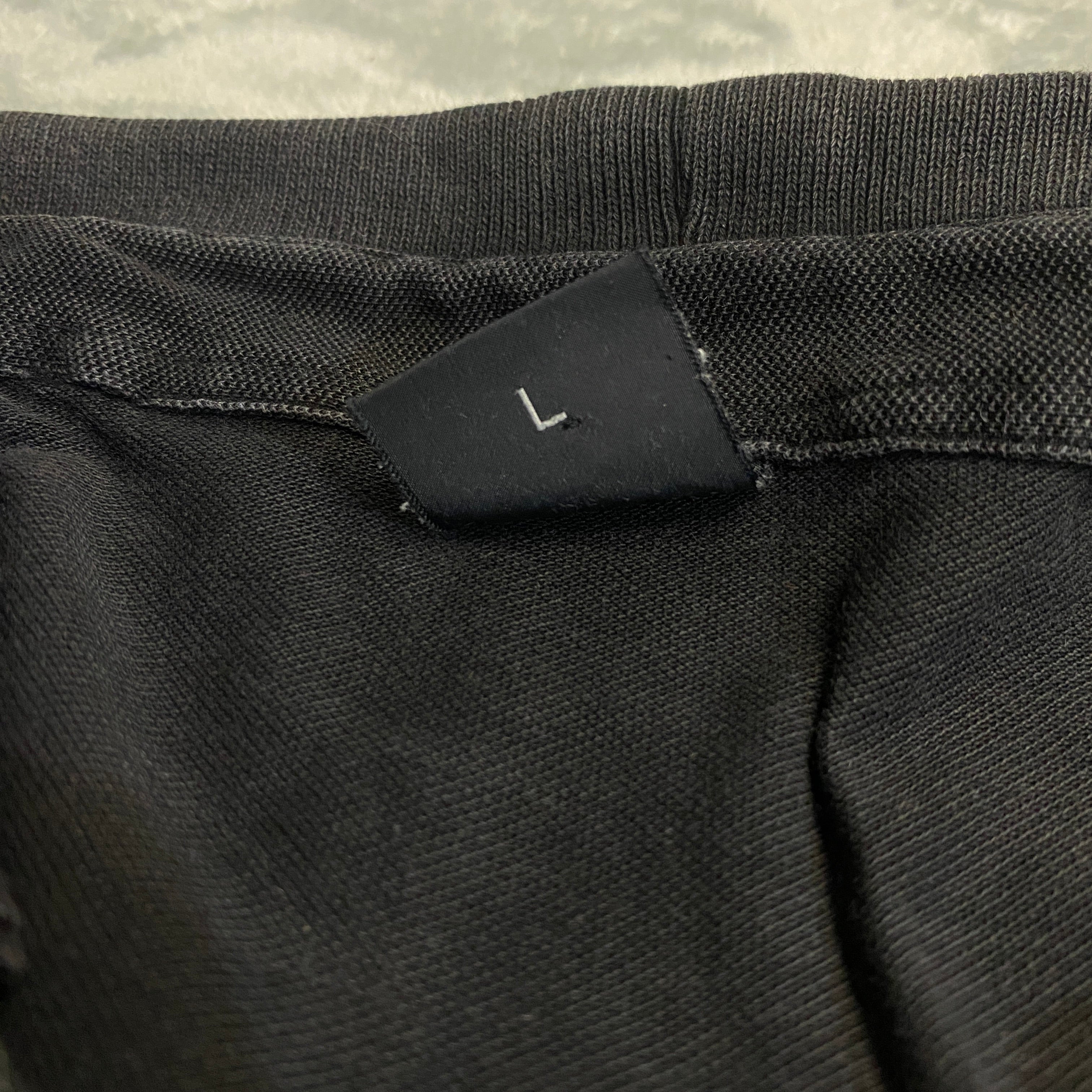 POLO LARGO HUGO BOSS NEGRO TALLA L