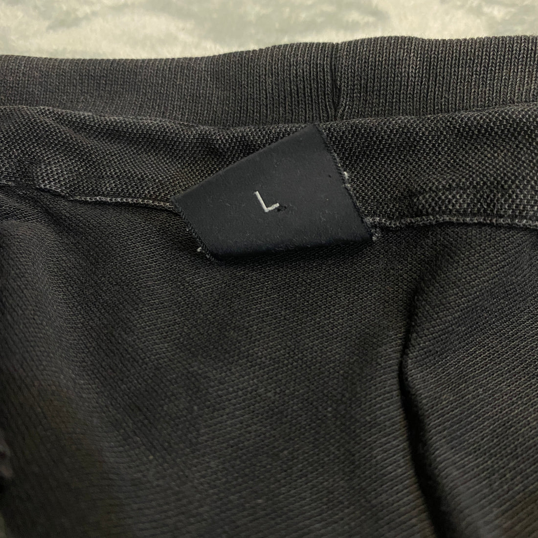POLO LARGO HUGO BOSS NEGRO TALLA L