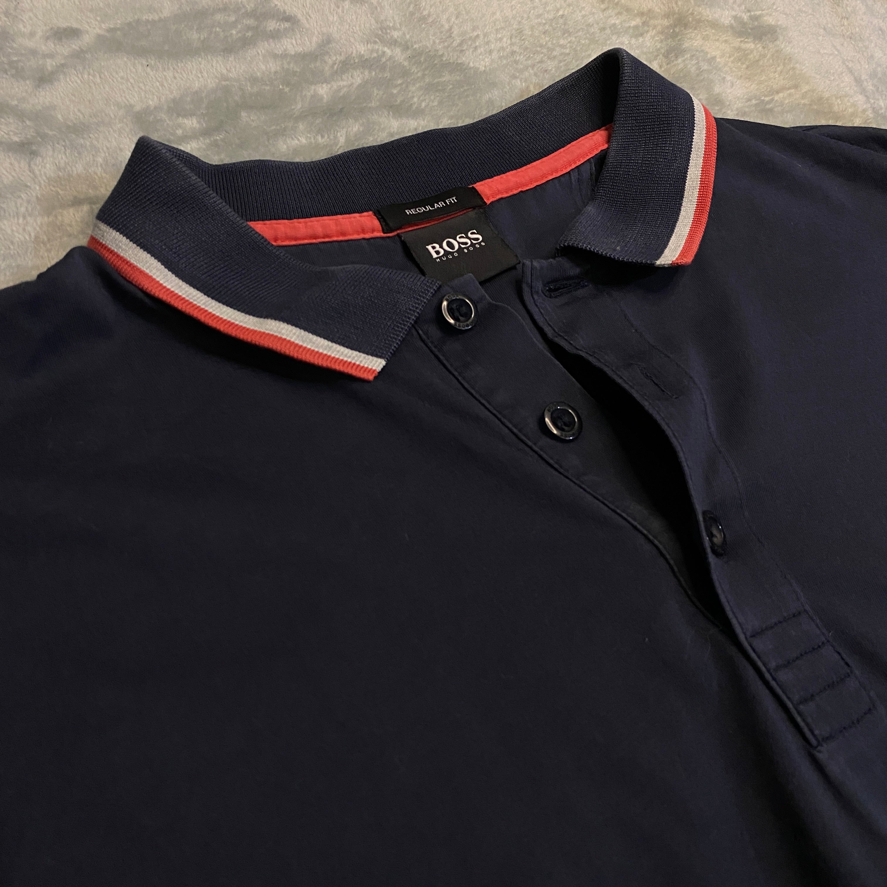 POLO HUGO BOSS AZUL MARINO TALLA M