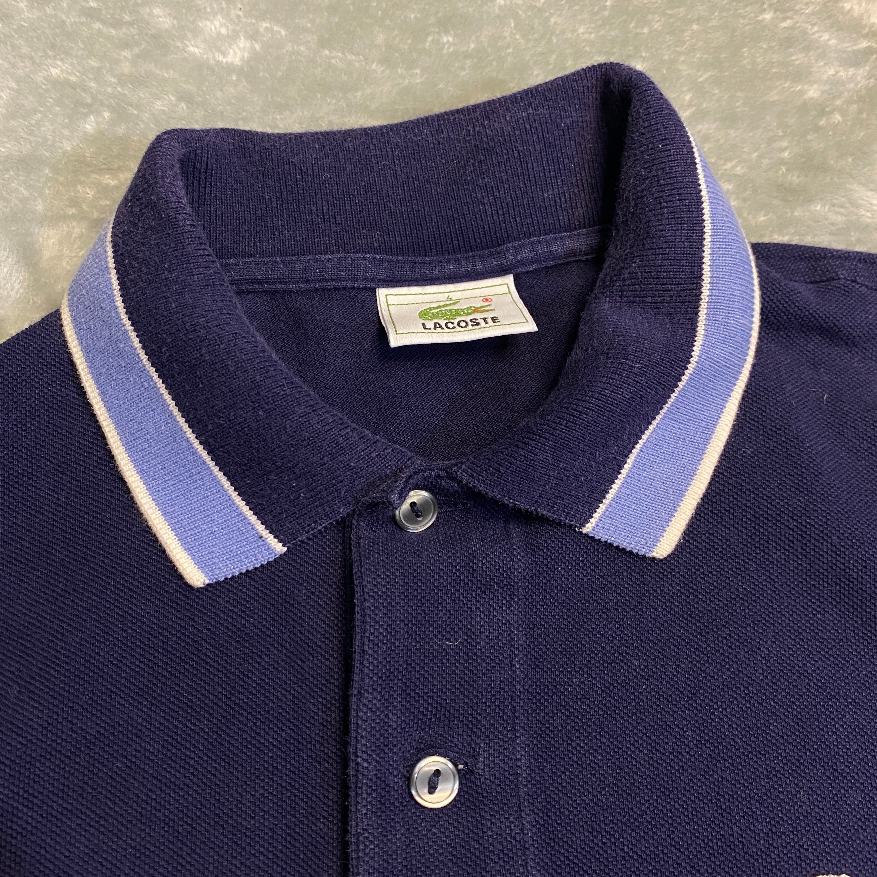 POLO LACOSTE AZUL MARINO TALLA M