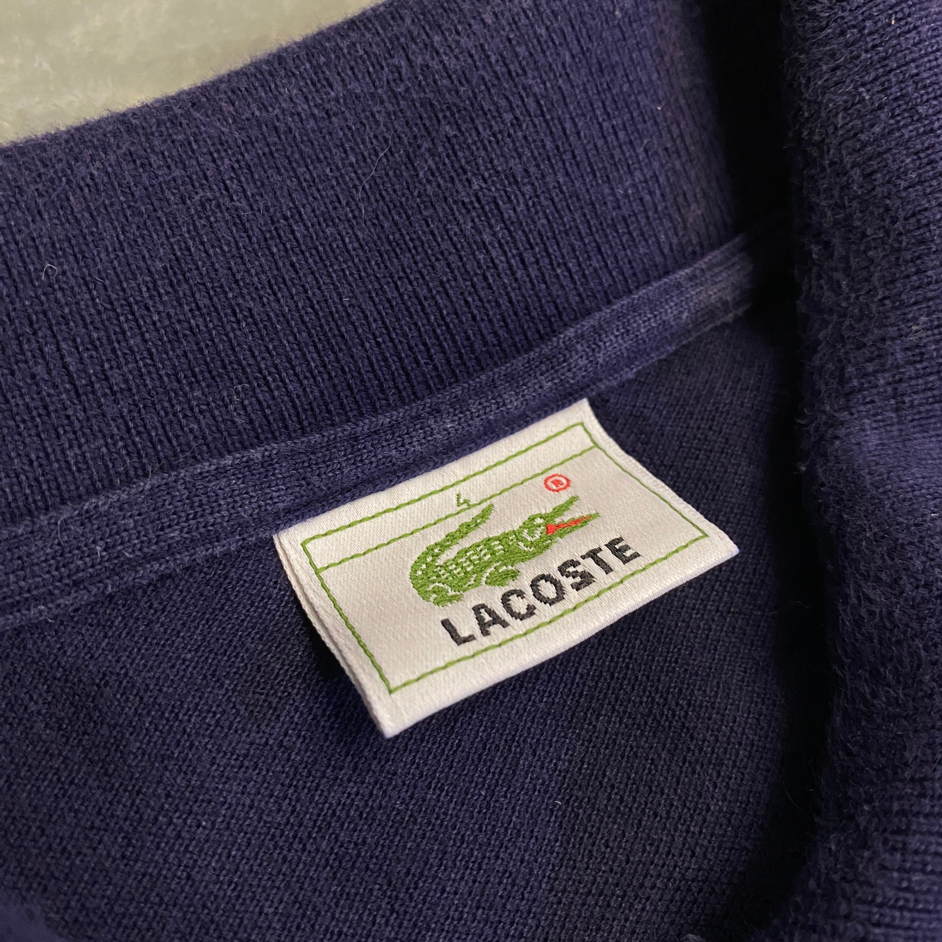 POLO LACOSTE AZUL MARINO TALLA M