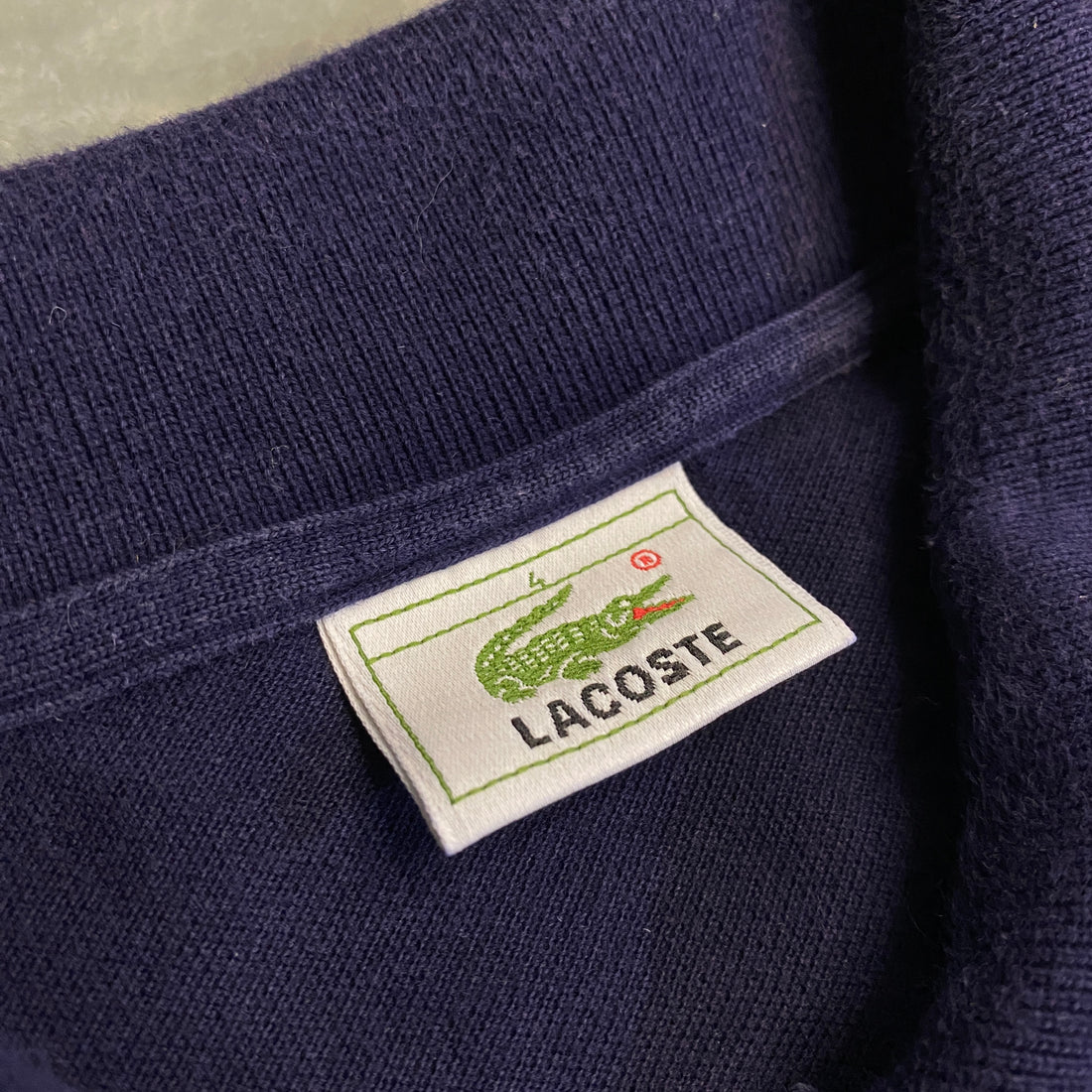 POLO LACOSTE AZUL MARINO TALLA M