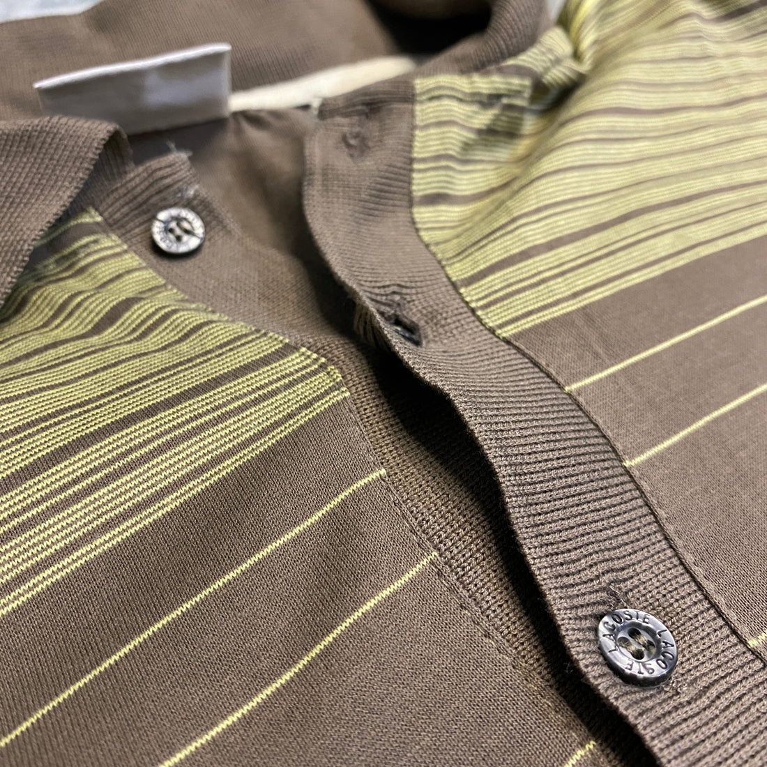 POLO LACOSTE SPORT MARRON TALLA M