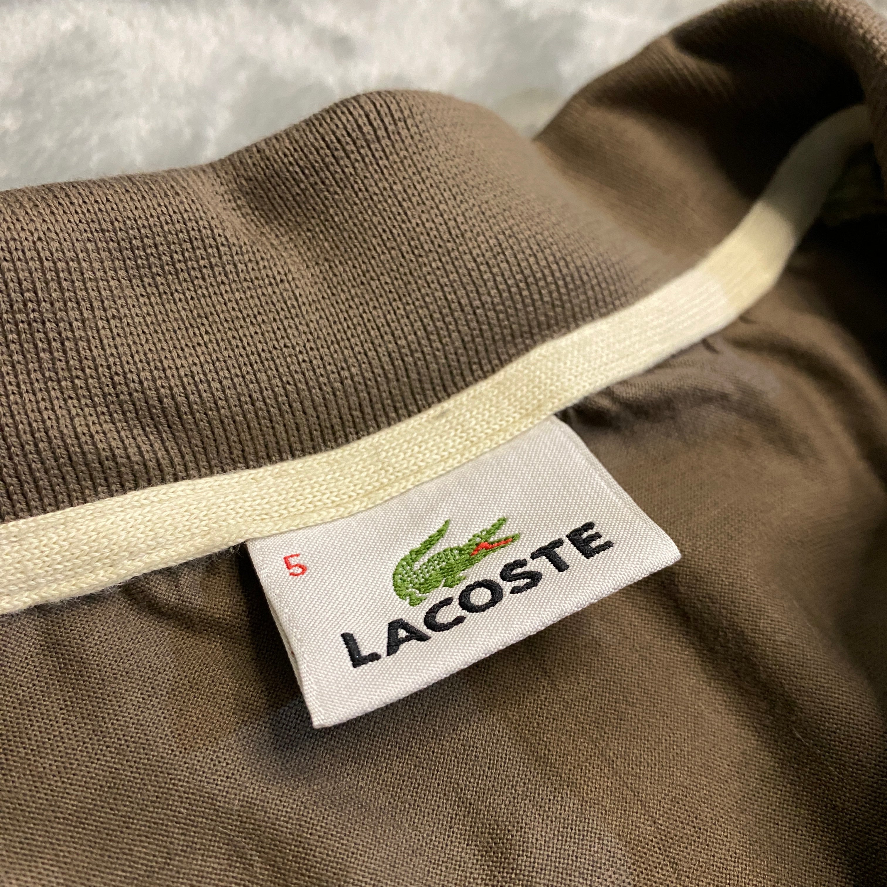 POLO LACOSTE SPORT MARRON TALLA M