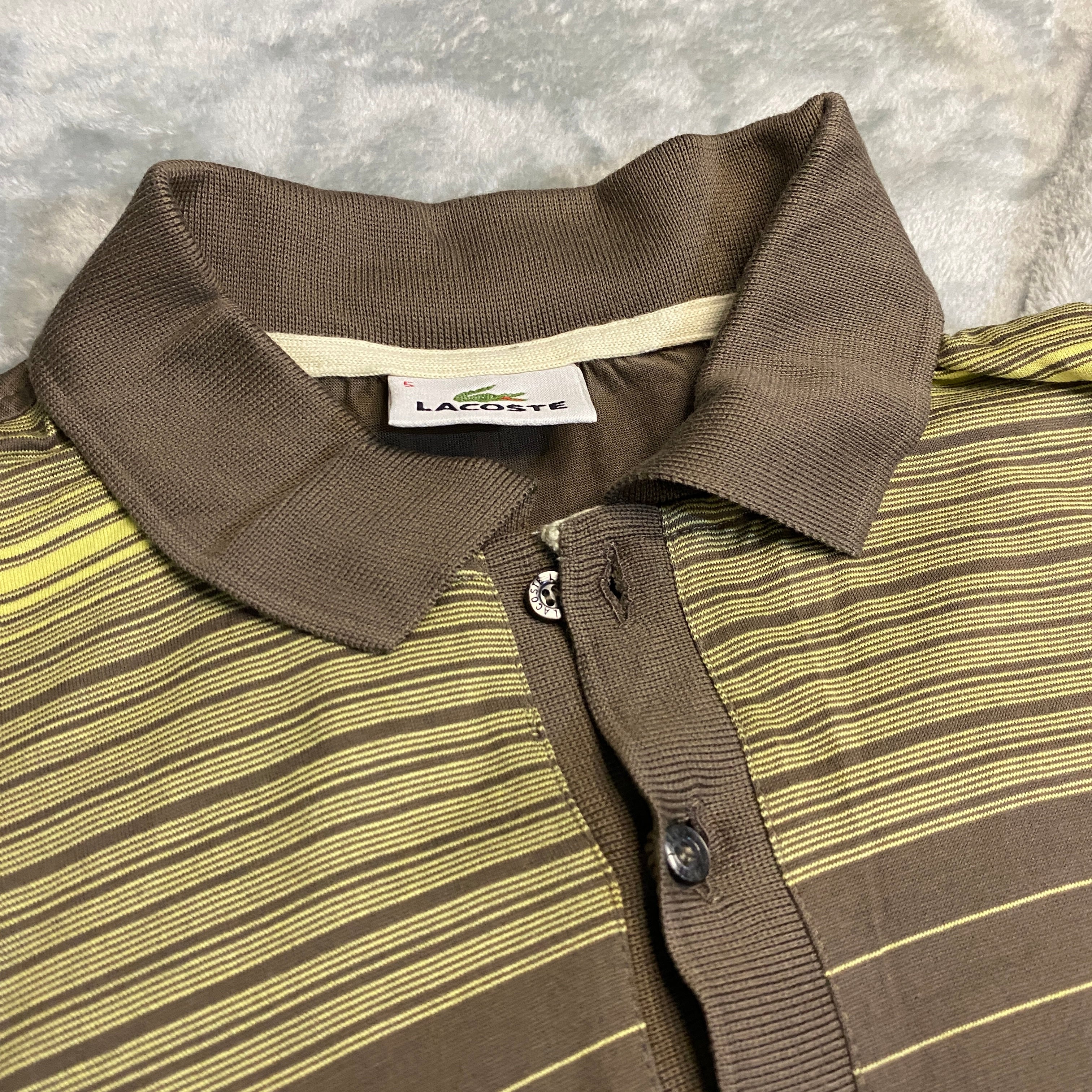 POLO LACOSTE SPORT MARRON TALLA M