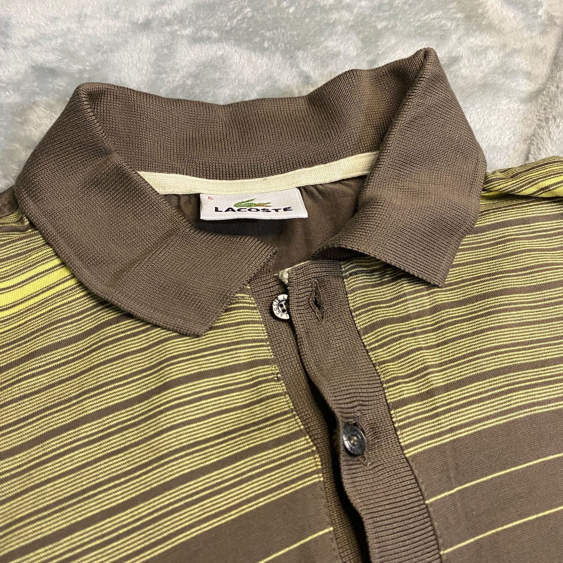 POLO LACOSTE SPORT MARRON TALLA M