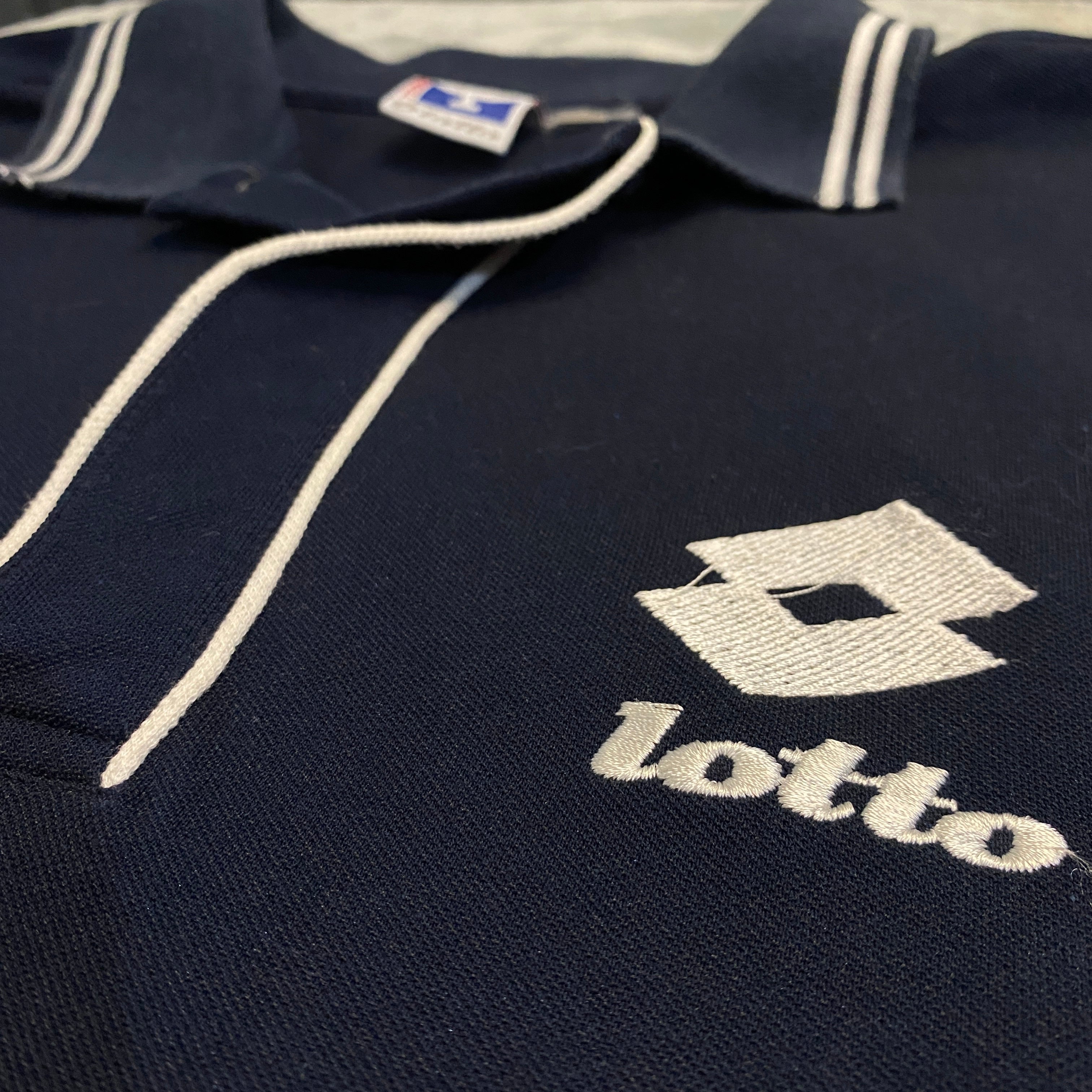 POLO LOTTO AZUL MARINO TALLA L