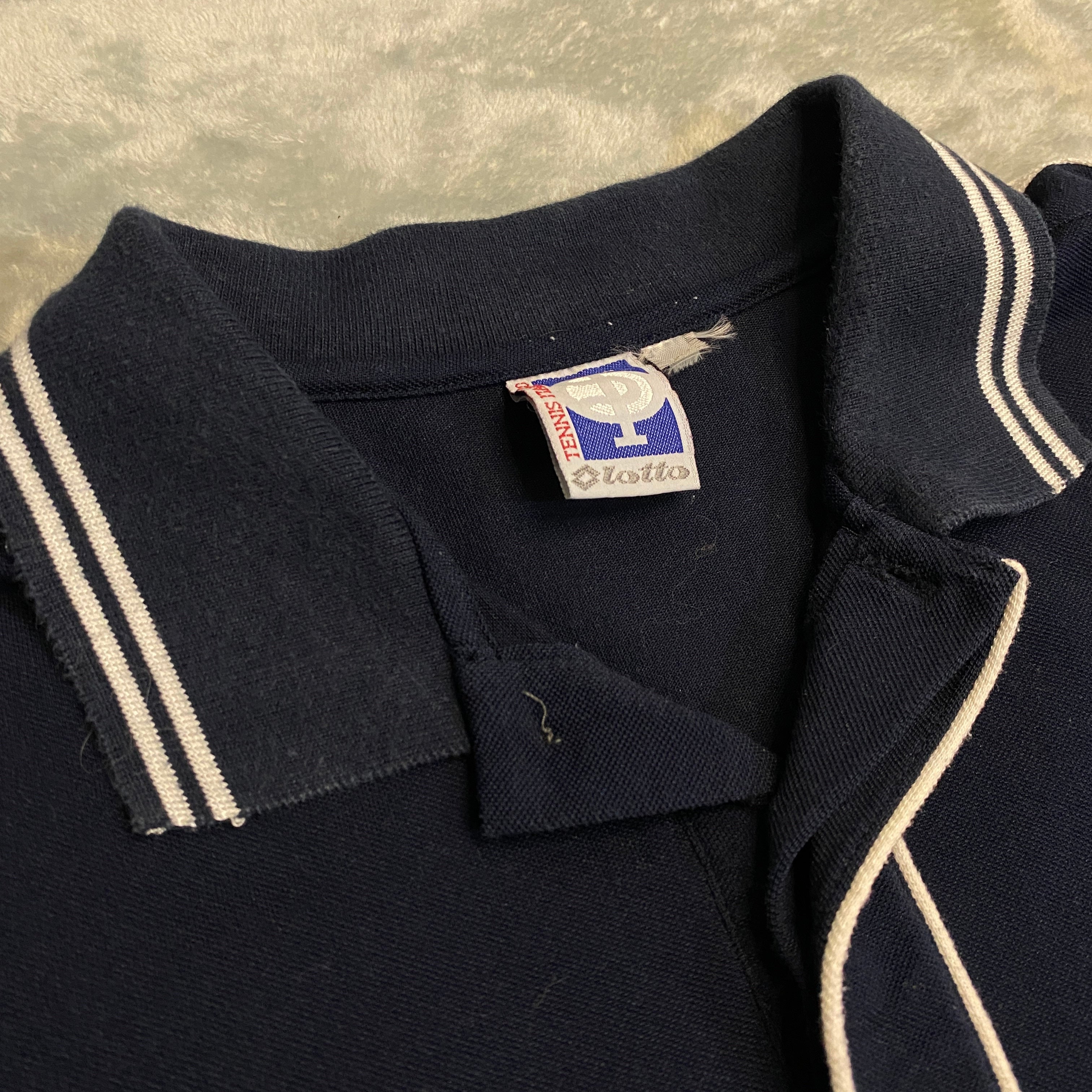 POLO LOTTO AZUL MARINO TALLA L