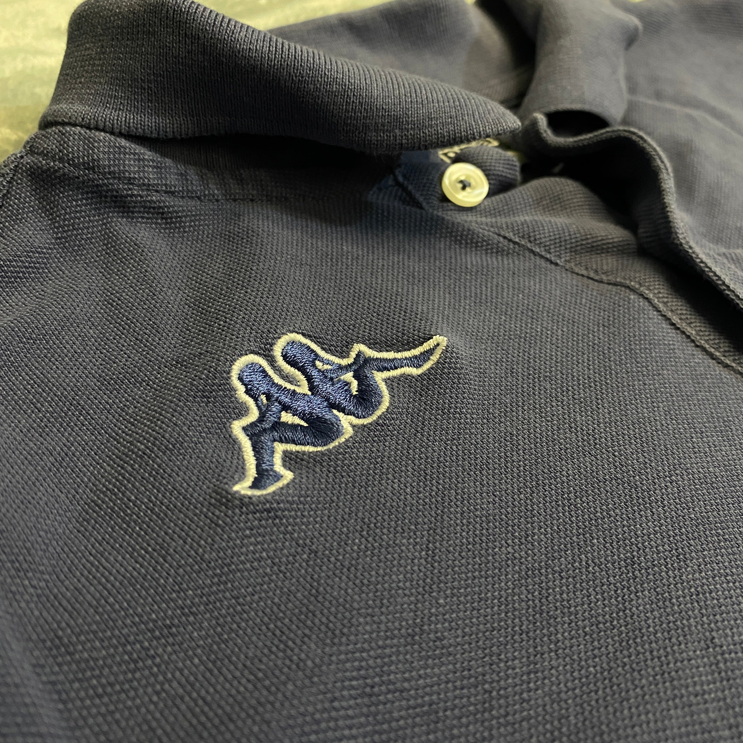 POLO KAPPA AZUL MARINO LARGO MANGA LARGA TALLA SMALL