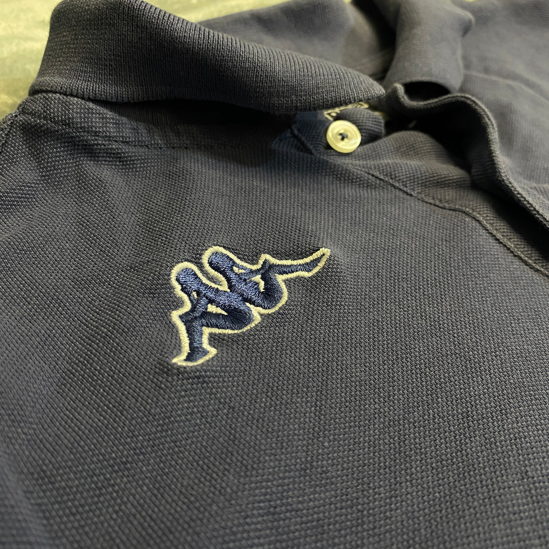 POLO KAPPA AZUL MARINO LARGO MANGA LARGA TALLA SMALL
