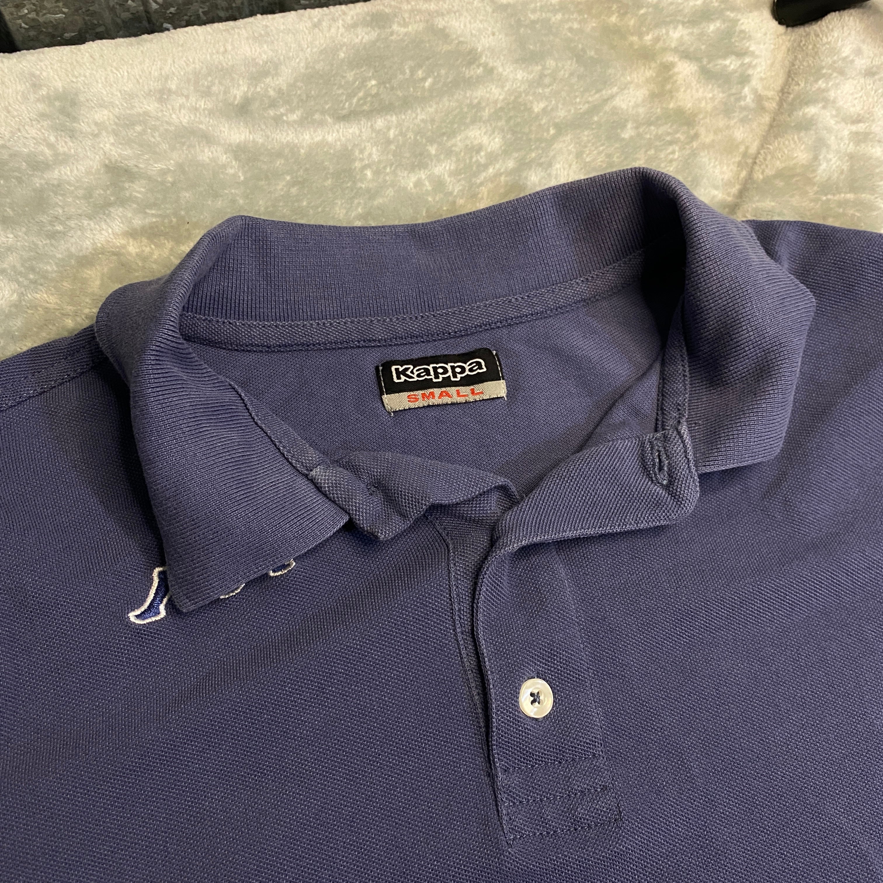 POLO KAPPA AZUL MARINO LARGO MANGA LARGA TALLA SMALL