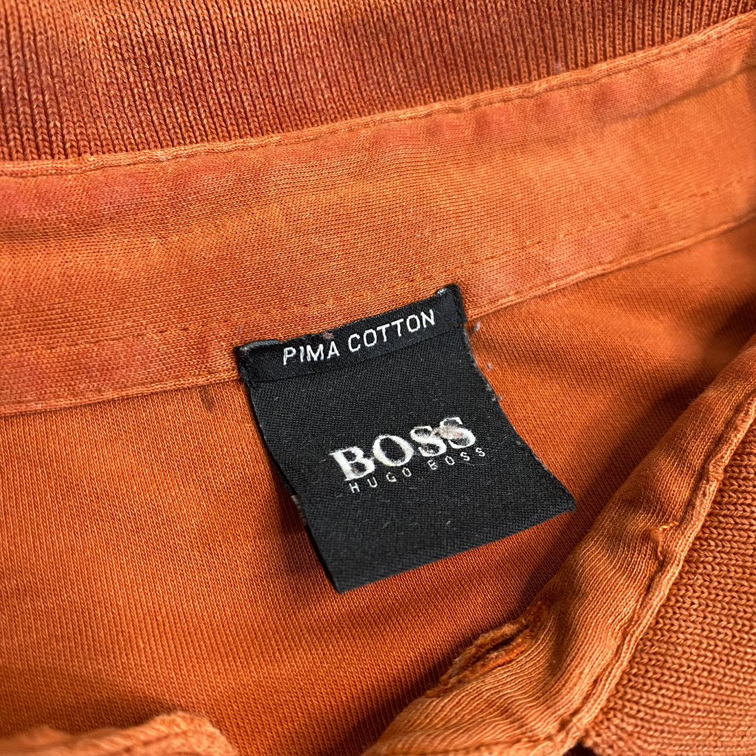 POLO HUGO BOSS NARANJA CLARO TALLA L
